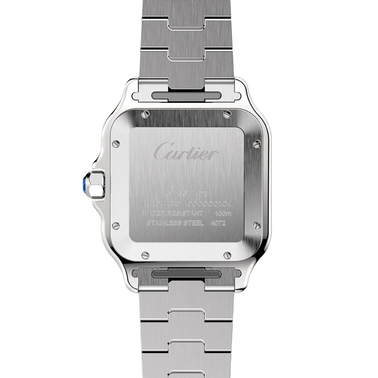 Santos de Cartier Large Model | 40mm, Two-Tone Steel & 18K Yellow Gold, Silver Dial - Image 6