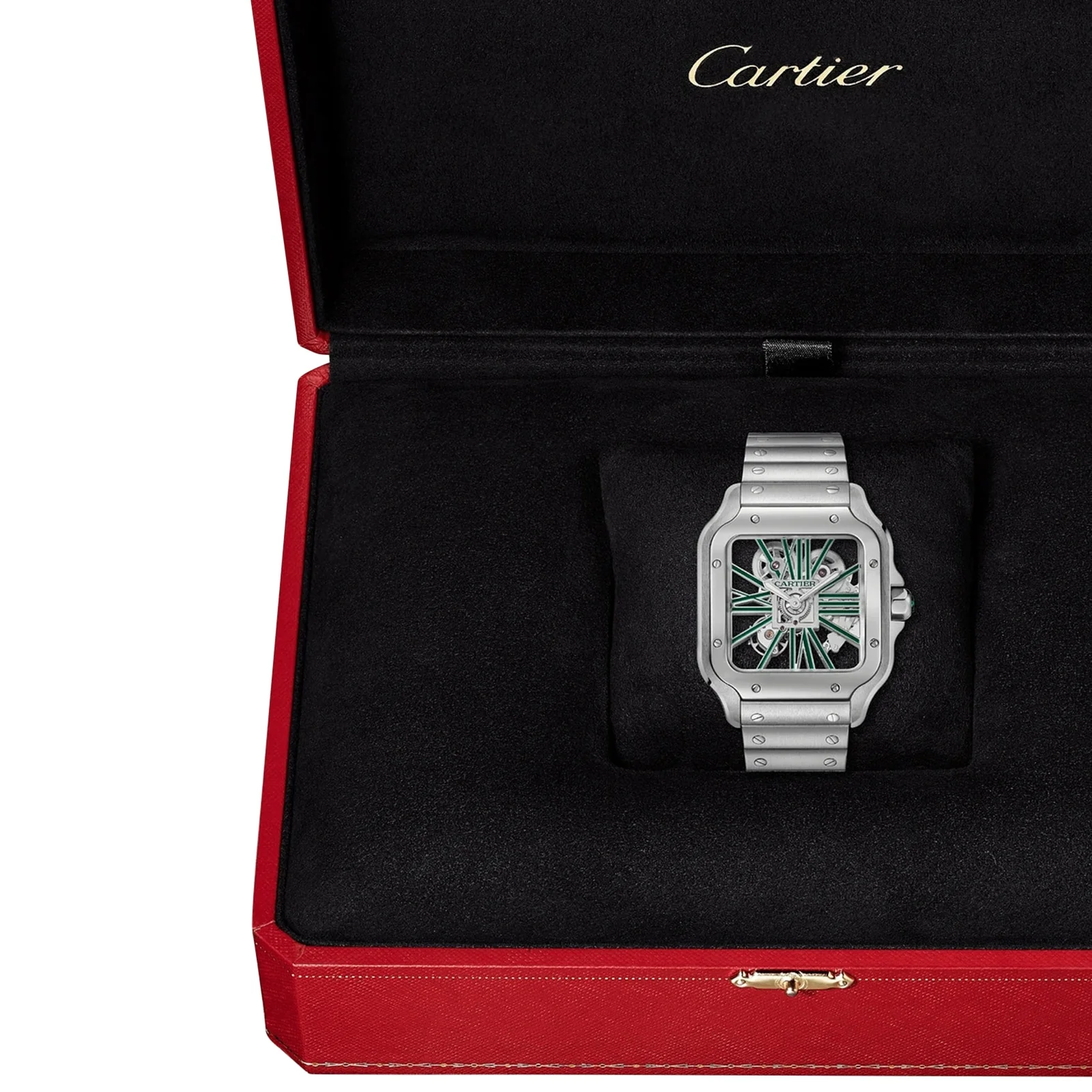 Santos de Cartier Skeleton | 40mm, Steel - Image 8