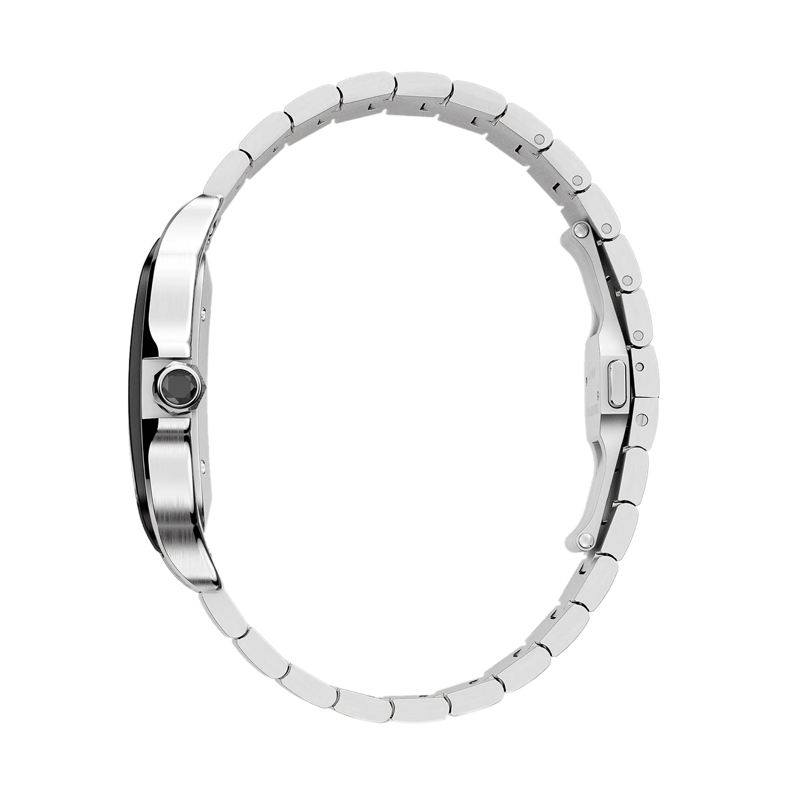 Santos de Cartier Large Model | 40mm, Two-Tone Steel & ADLC, Steel, Grey Dial - Image 5