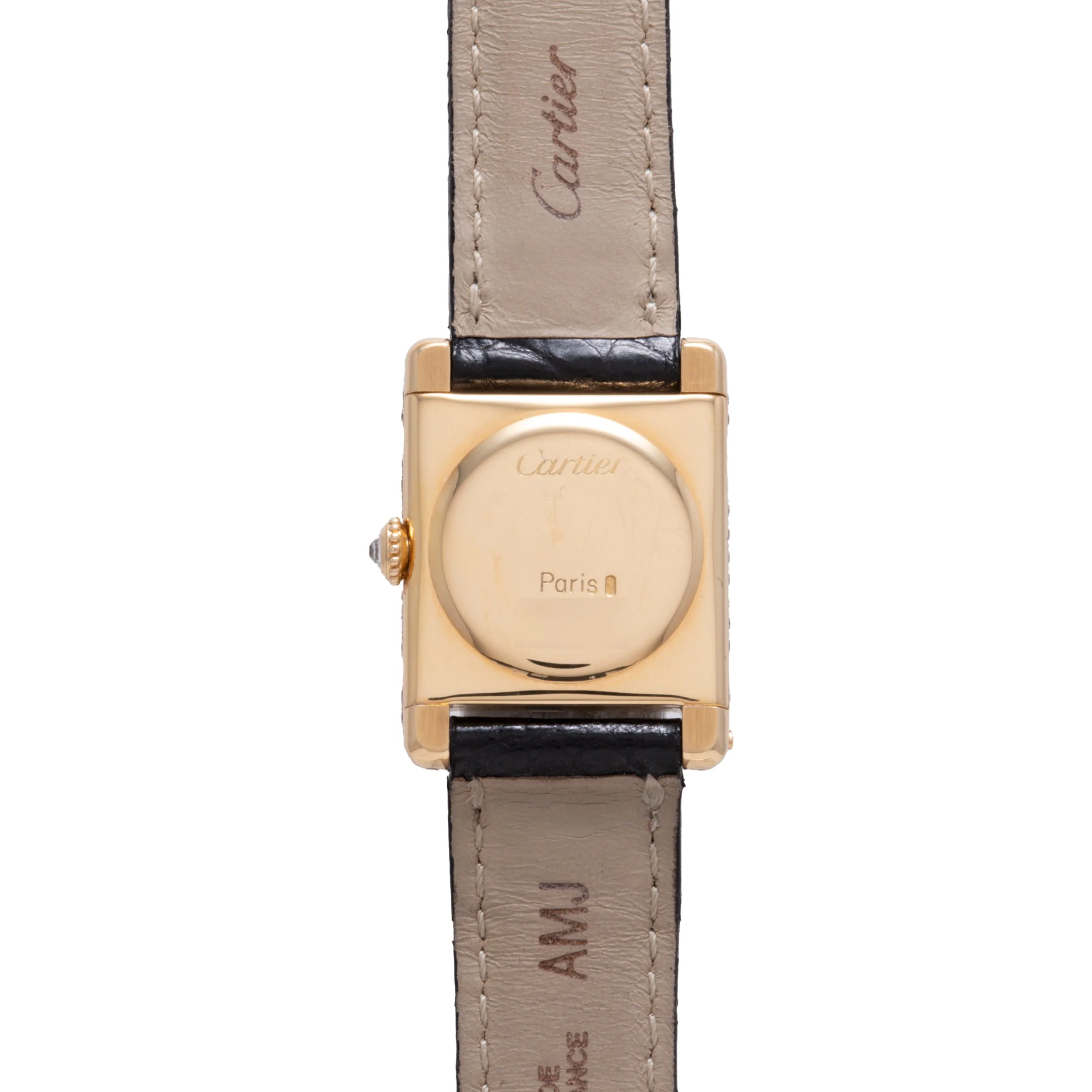 Cartier Tank ‘Onyx and Coral’ - Image 4
