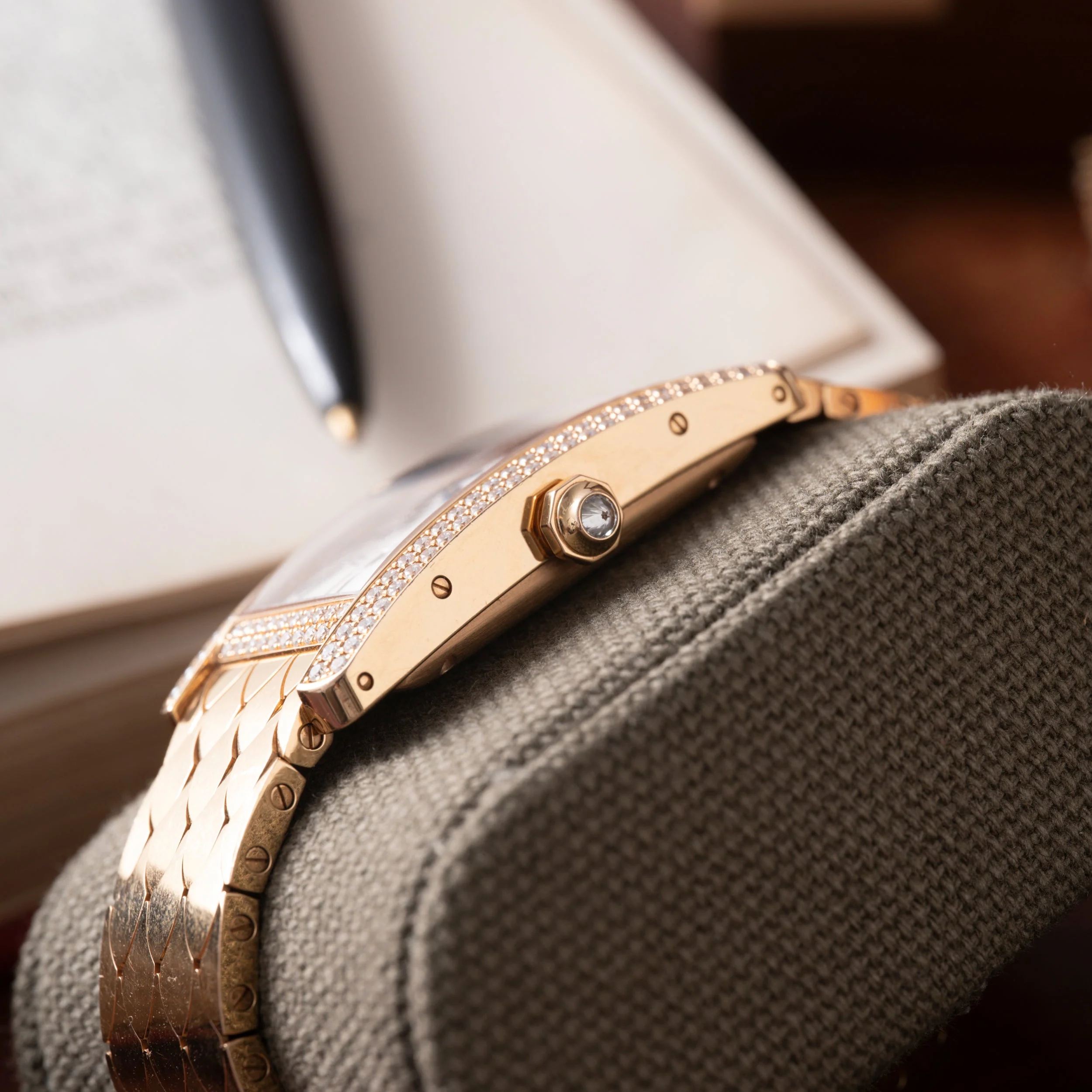 Cartier Tank Americaine Automatic Diamonds - Image 7