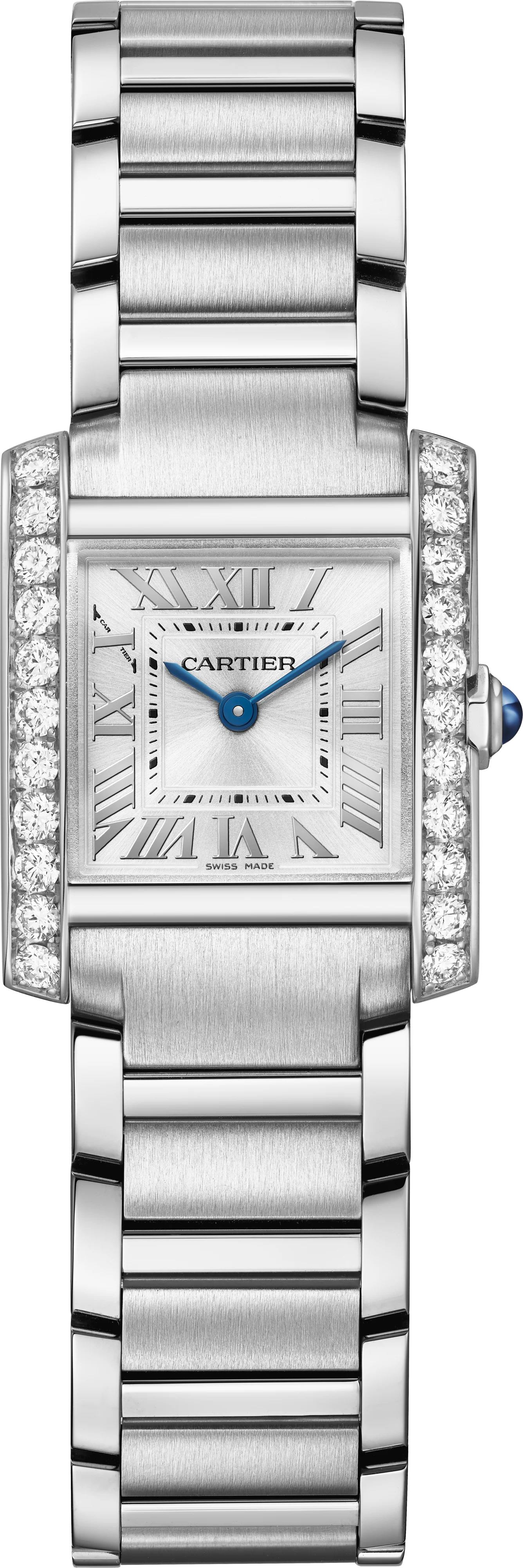 Tank Française Small Model | 21mm, Steel, Silver Dial, Ref. W4TA0029 - Image 2