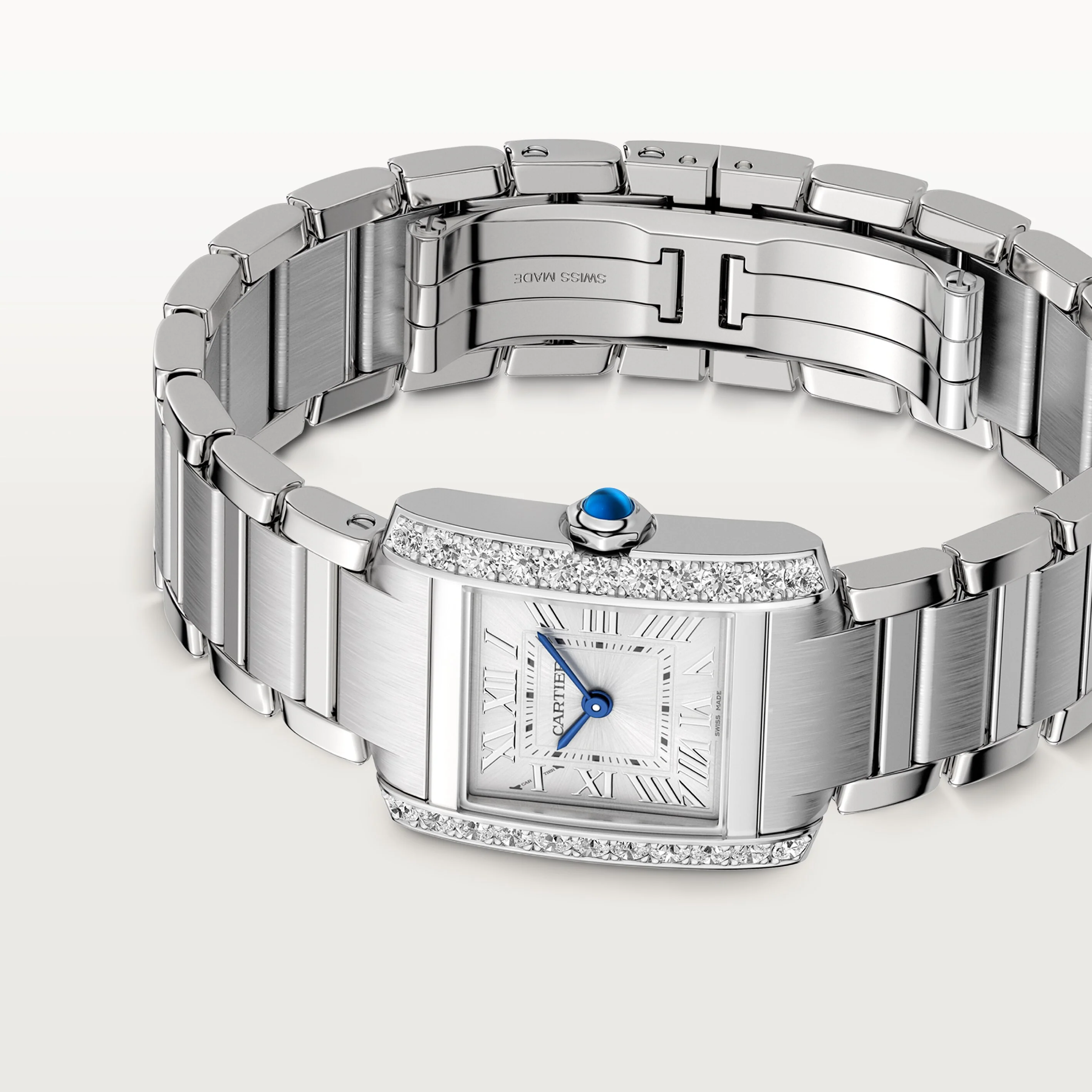 Tank Française Small Model | 21mm, Steel, Silver Dial, Ref. W4TA0029 - Image 6