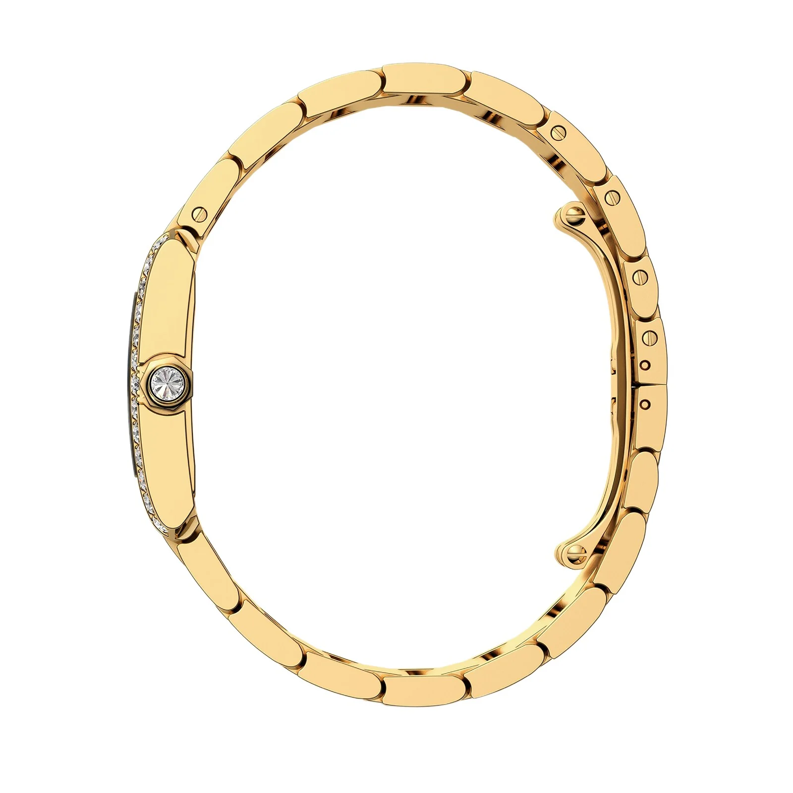 Tank Française Medium Model | 27mm, 18K Yellow Gold, Champagne Dial, Ref. WJTA0061 - Image 3