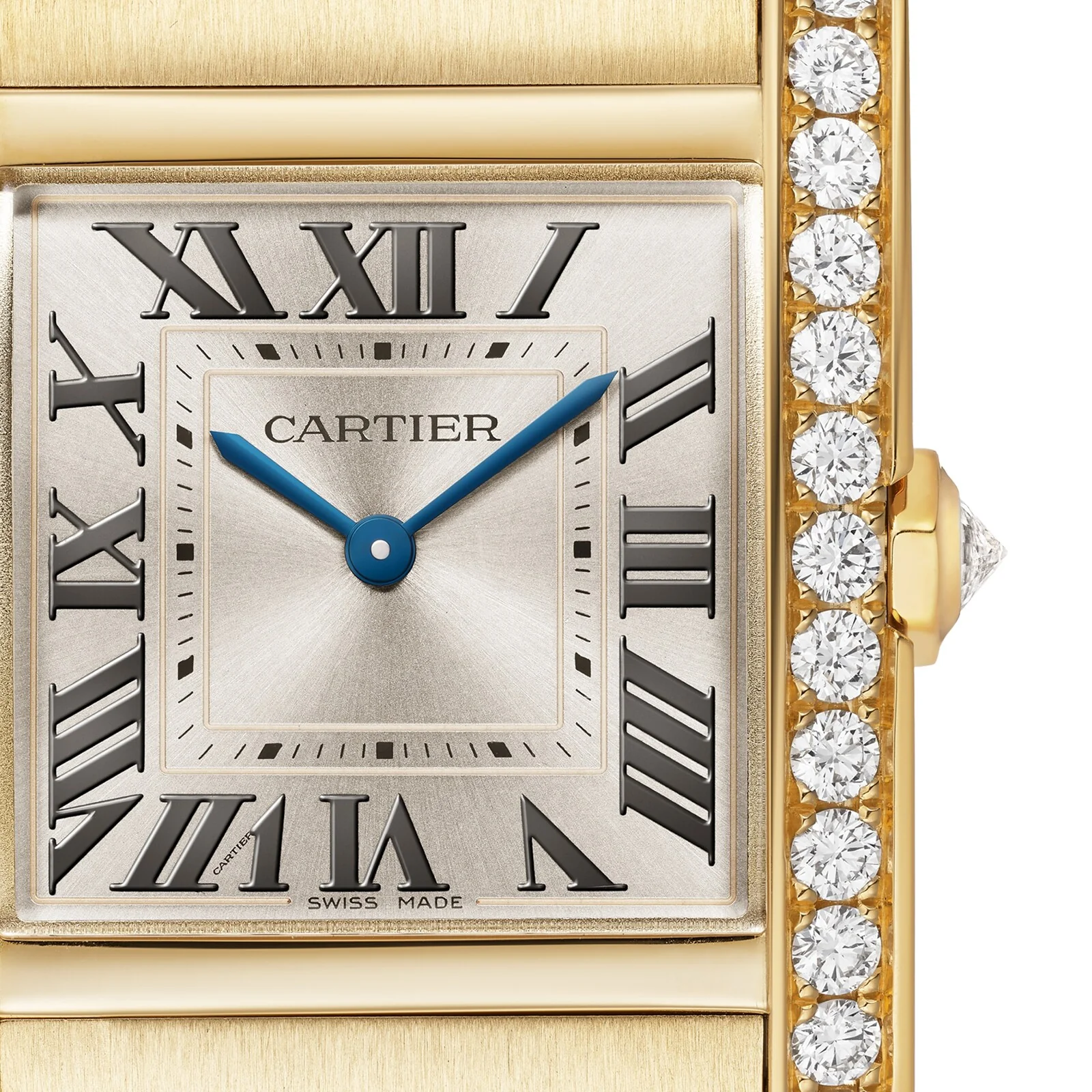 Tank Française Medium Model | 27mm, 18K Yellow Gold, Champagne Dial, Ref. WJTA0061 - Image 6