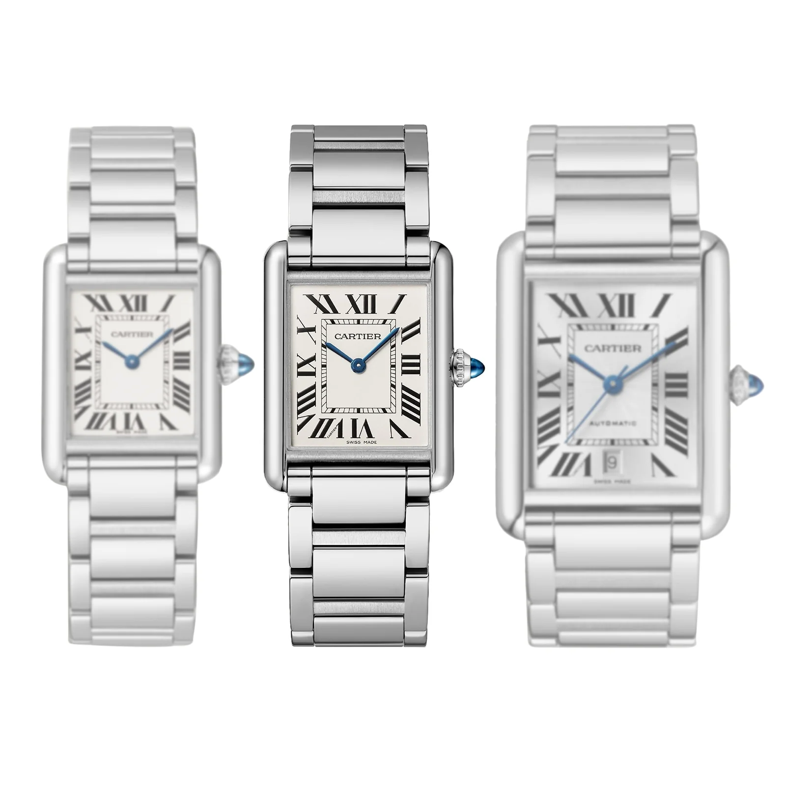 Tank Must de Cartier Large Model | 25.5mm, Steel, Silver Dial - Image 5