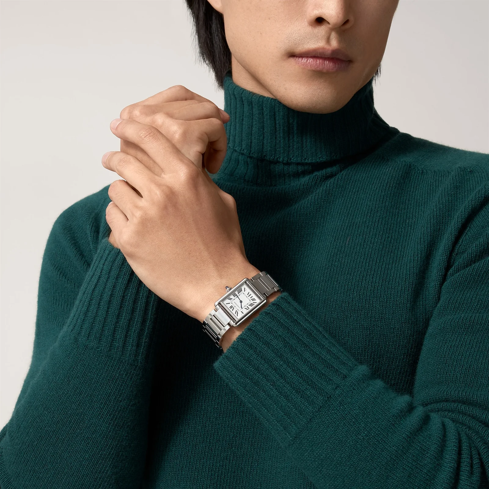 Tank Must de Cartier Large Model | 25.5mm, Steel, Silver Dial - Image 6