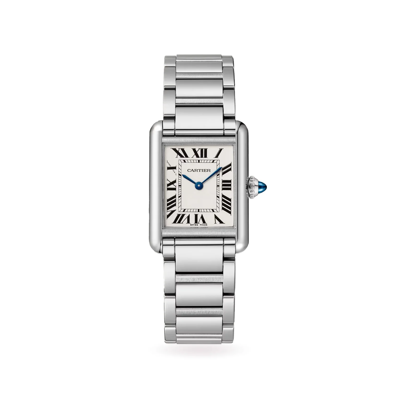 Tank Must de Cartier Small Model | 22mm, Steel, Silver Dial