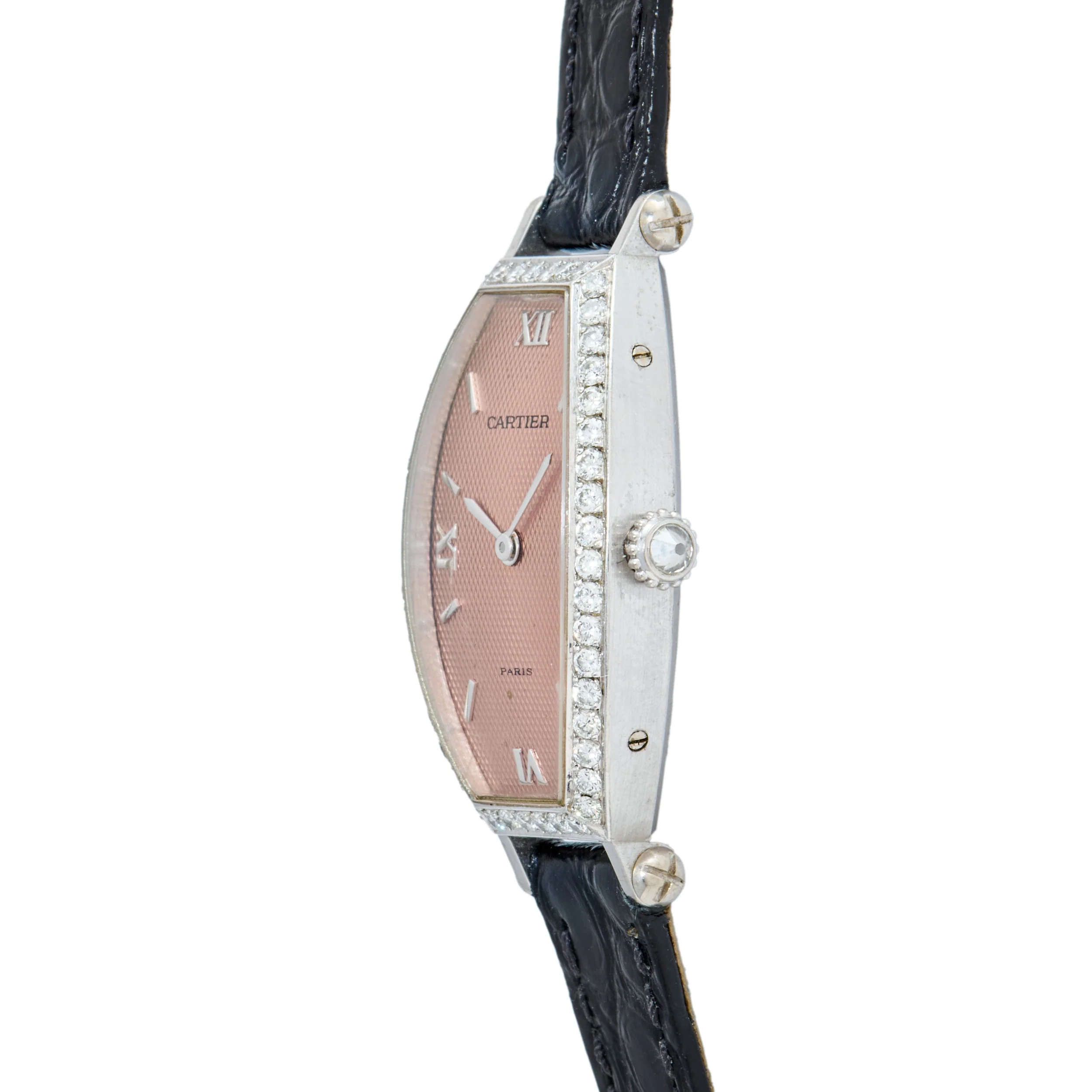 Cartier Tonneau 'Paris' Diamonds - Image 2