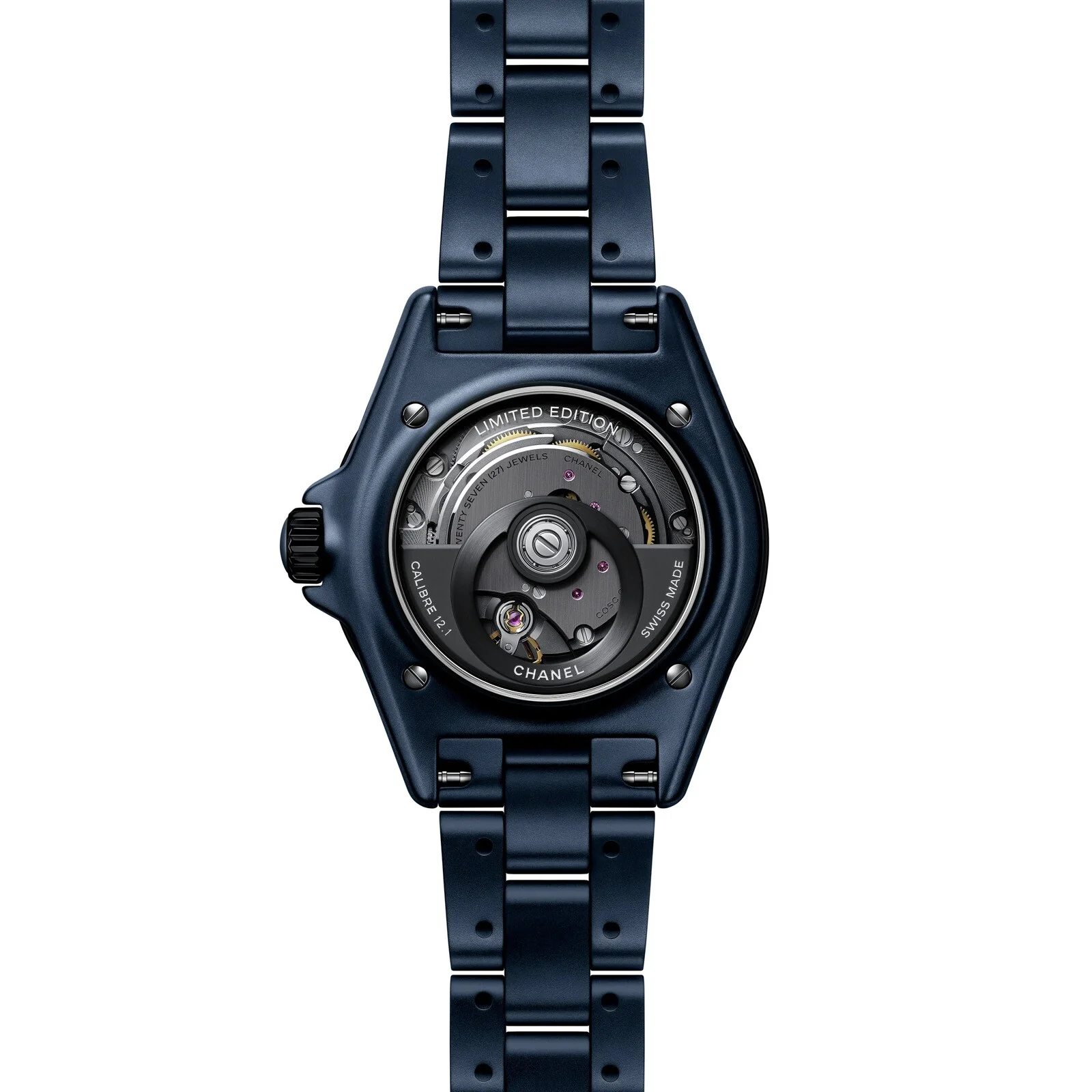 J12 Bleu | 38mm, Ceramic, Diamond Navy Dial - Image 2