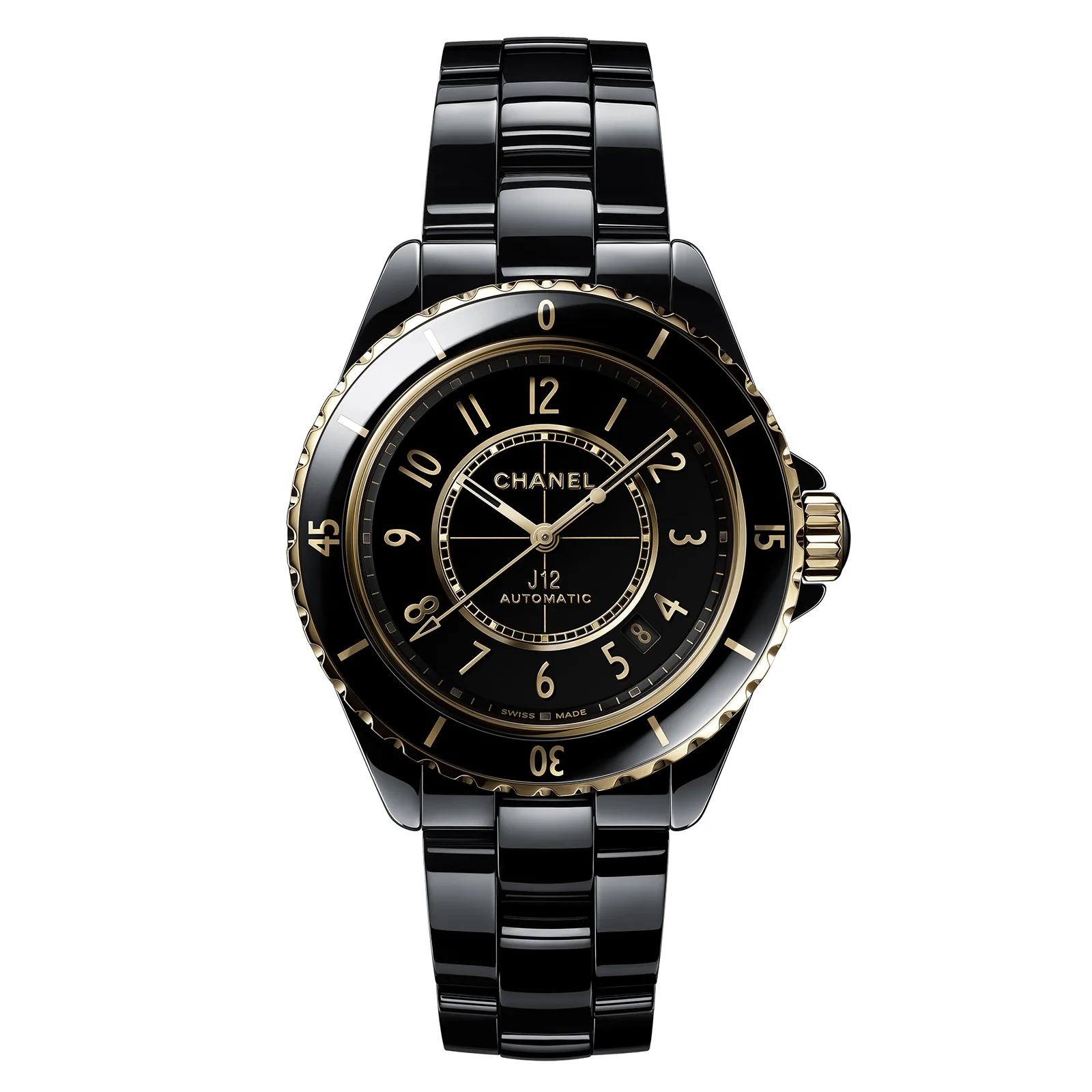 J12 | 38mm, Ceramic, Black Dial, Ref. H9541