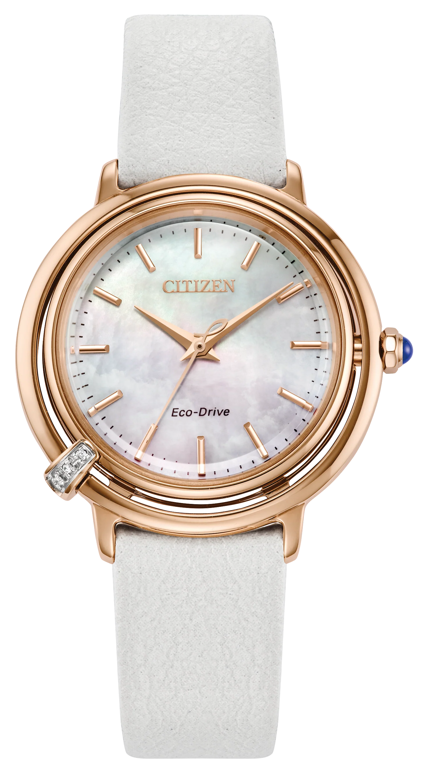 Arcly | 31mm, 14K Yellow Gold Plated Steel, Steel, Mother of Pearl Dial - Image 2