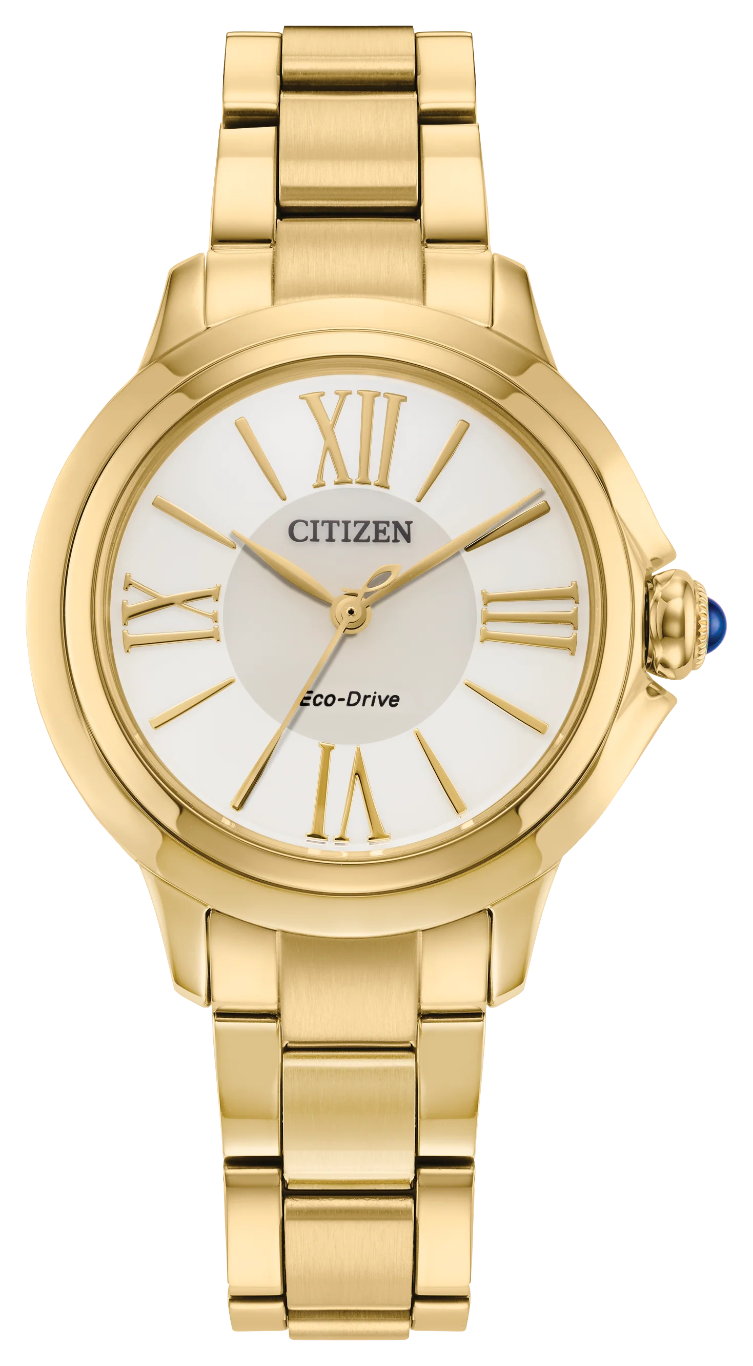 Ceci | 31mm, 14K Yellow Gold Plated Steel, Steel, White Dial