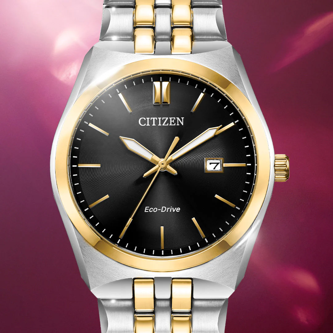 Corso | 40mm, 14K Rose Gold Plated Steel, 9K Rose Gold Plated Steel, Black Dial - Image 5