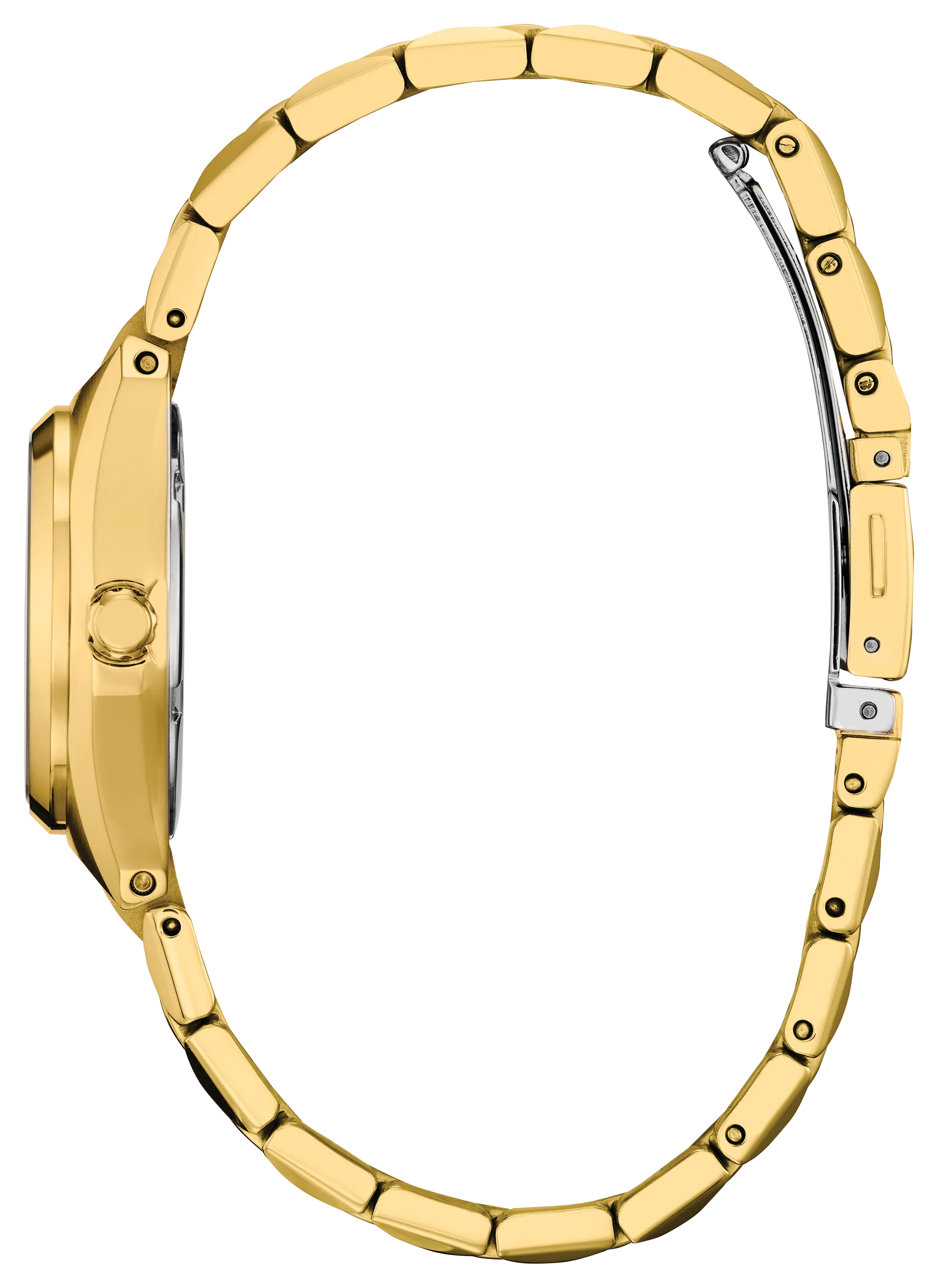 Corso | 27mm, 14K Yellow Gold Plated Steel, Steel, Black Dial - Image 2