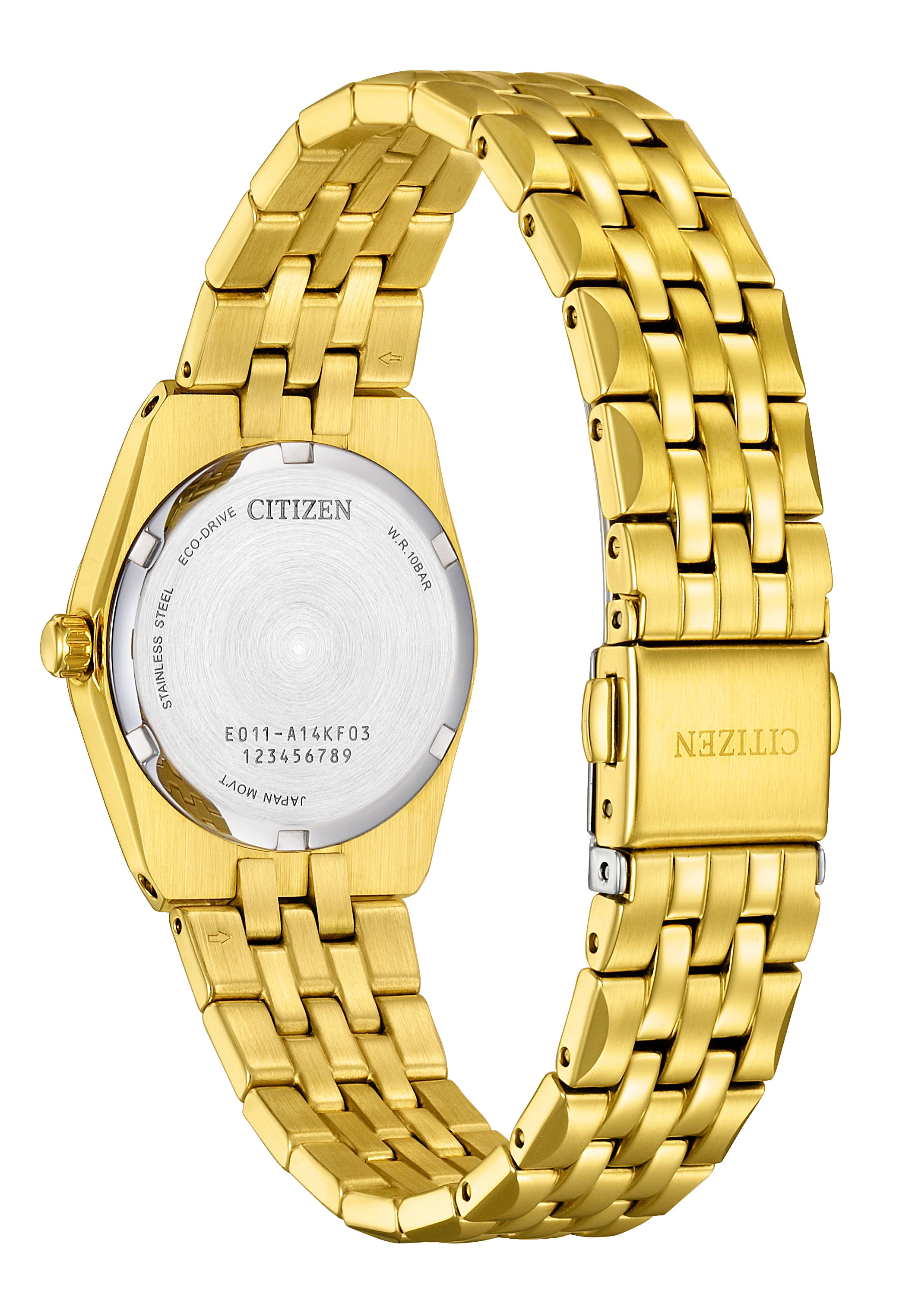 Corso | 27mm, 14K Yellow Gold Plated Steel, Steel, Black Dial - Image 3