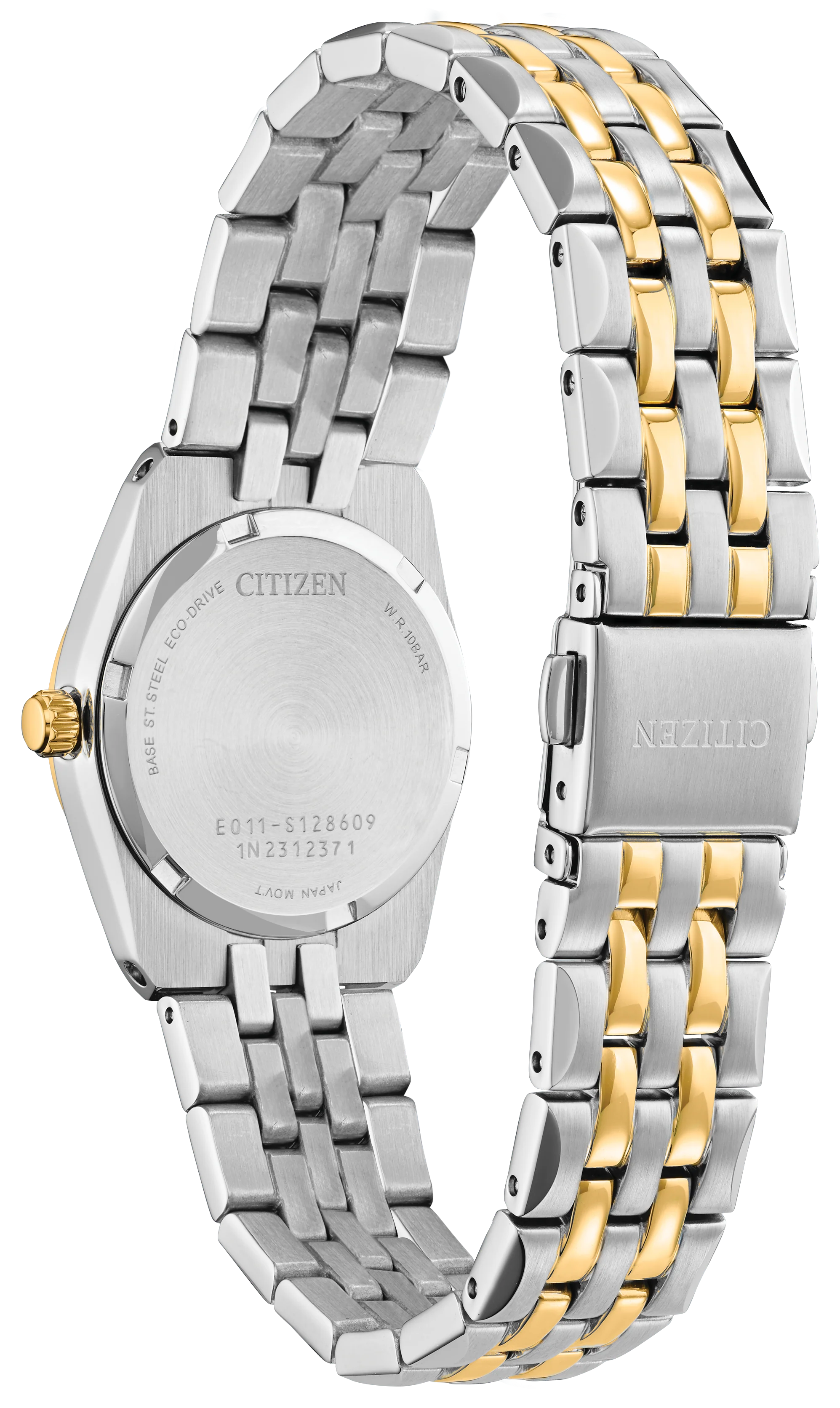 Corso | 33mm, Two-Tone Steel & PVD Yellow Gold, Black Dial - Image 3