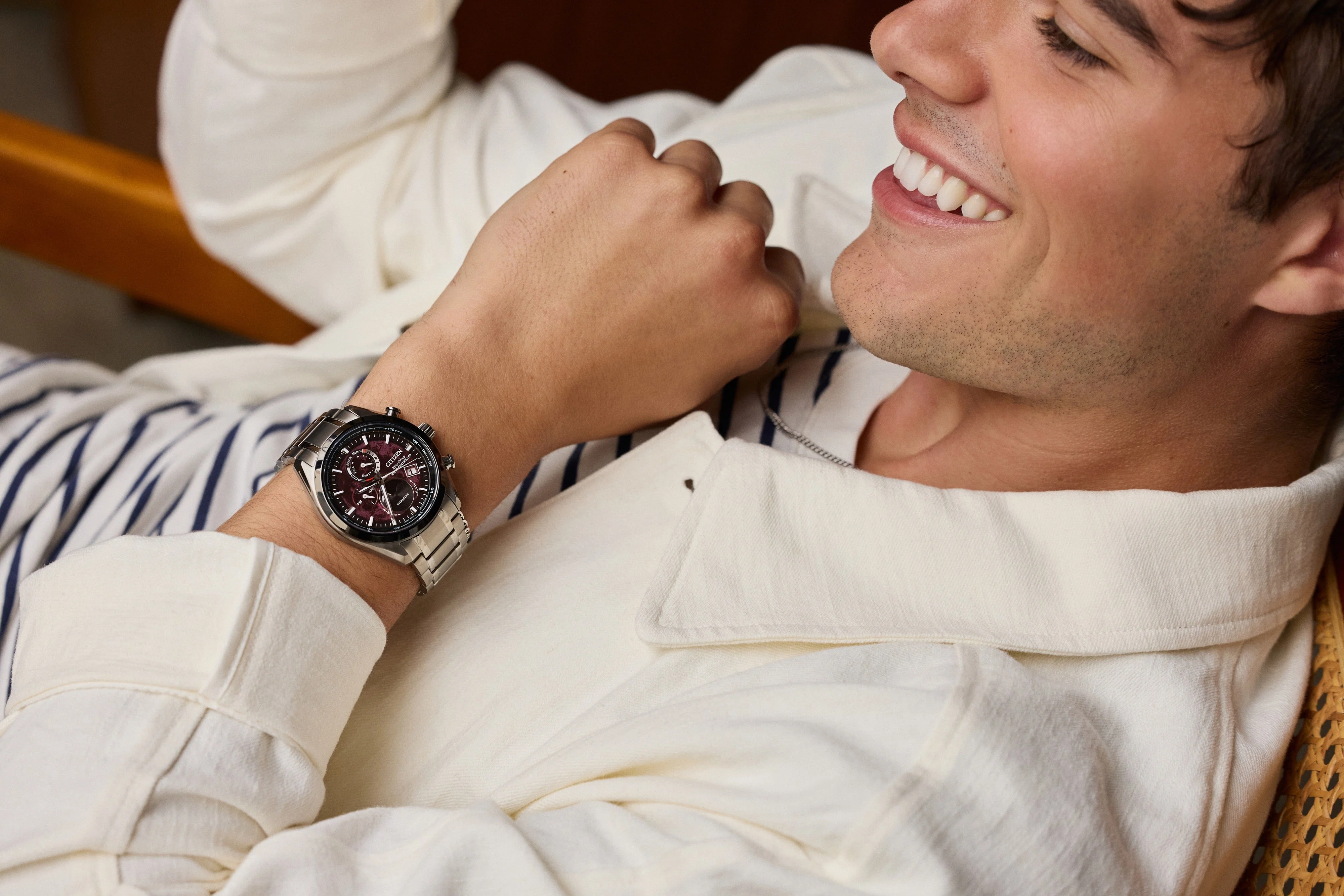 Tsuki-yomi A-T | 43mm, Titanium, Red Dial - Image 4