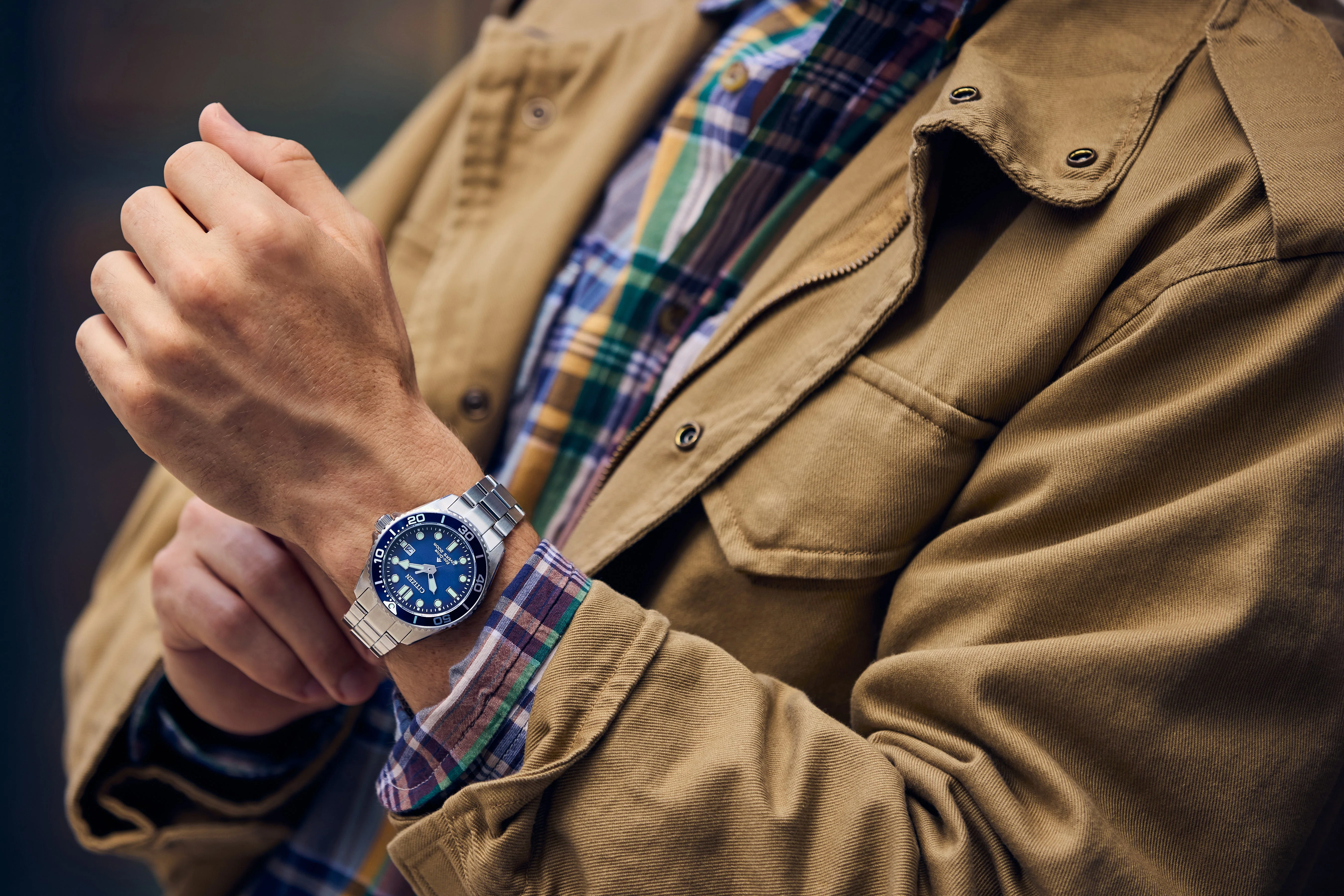 Dive 3 | 41mm, Steel, Blue Dial - Image 4