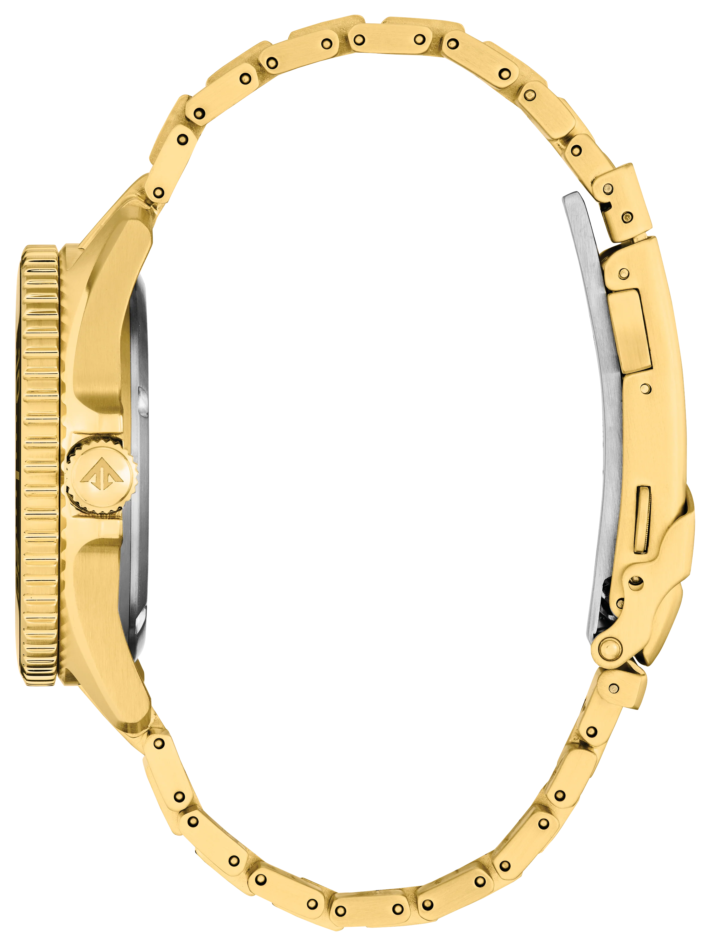 Dive 3 | 41mm, Steel, Two-Tone Steel & PVD Yellow Gold, Green Dial - Image 2