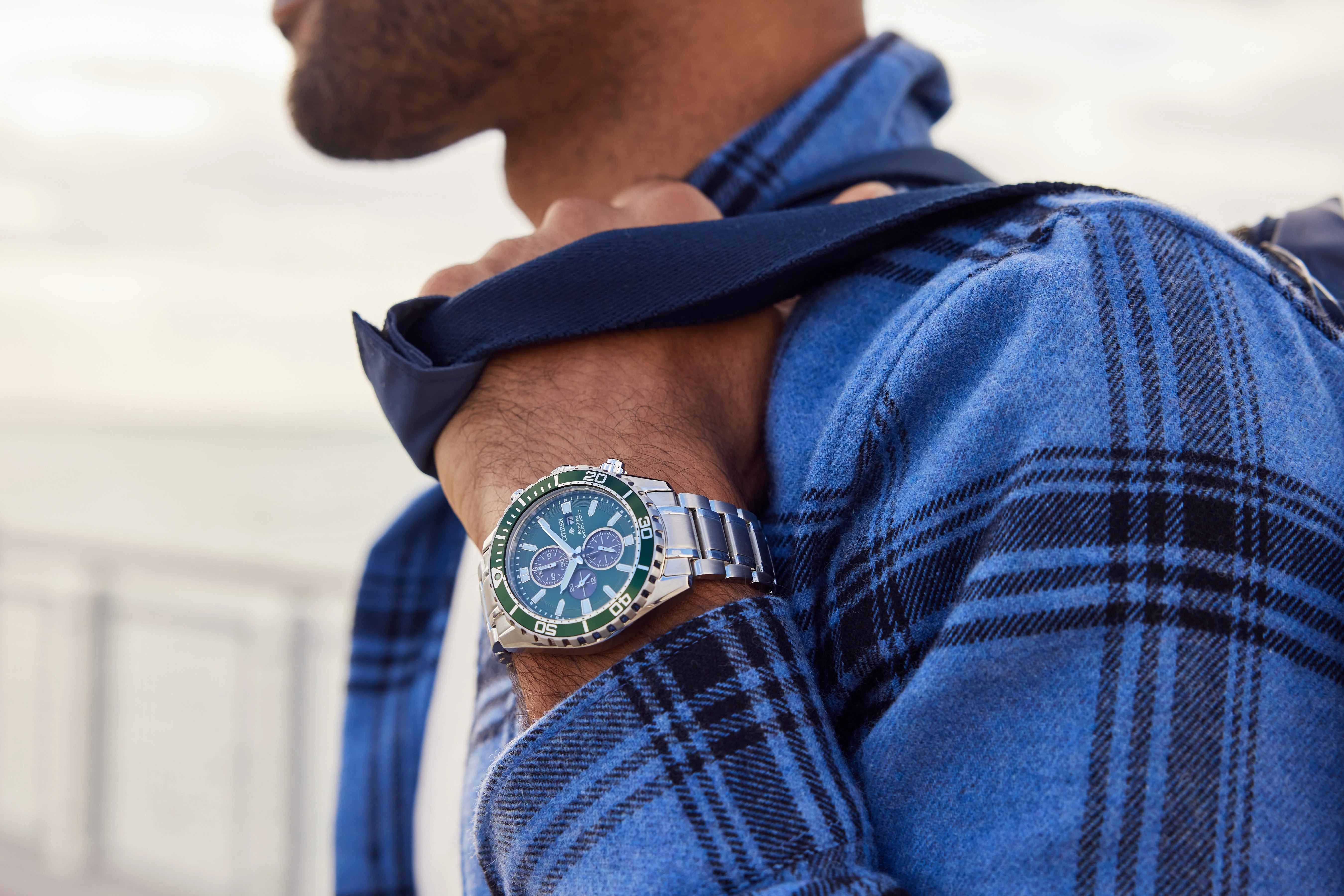 Dive 3 | 44mm, Steel, Green Dial - Image 4