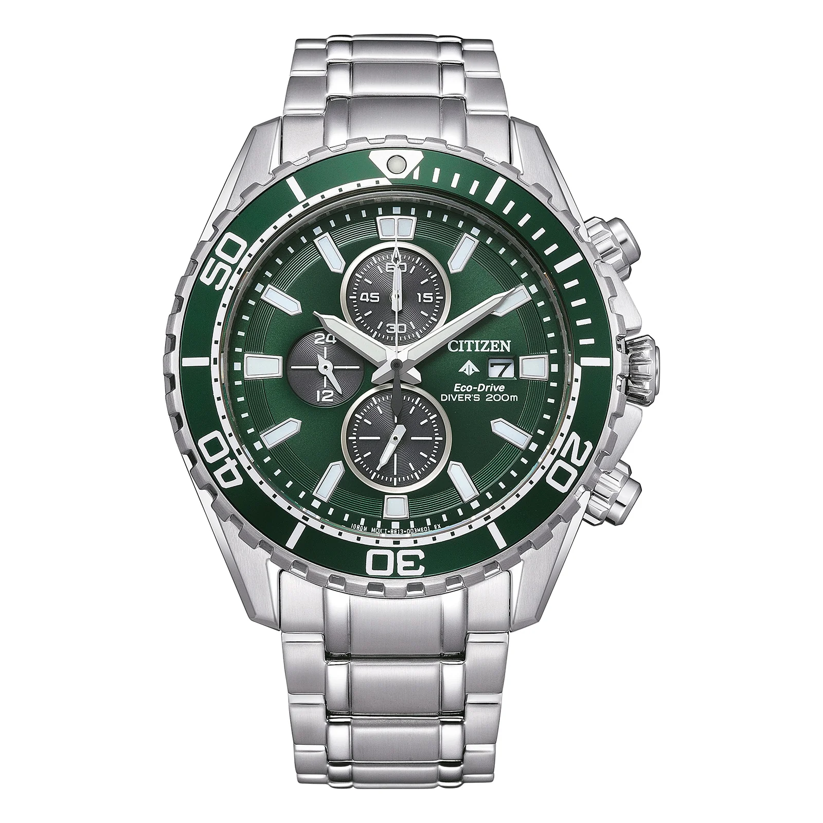 Dive 3 | 44mm, Steel, Green Dial - Image 5