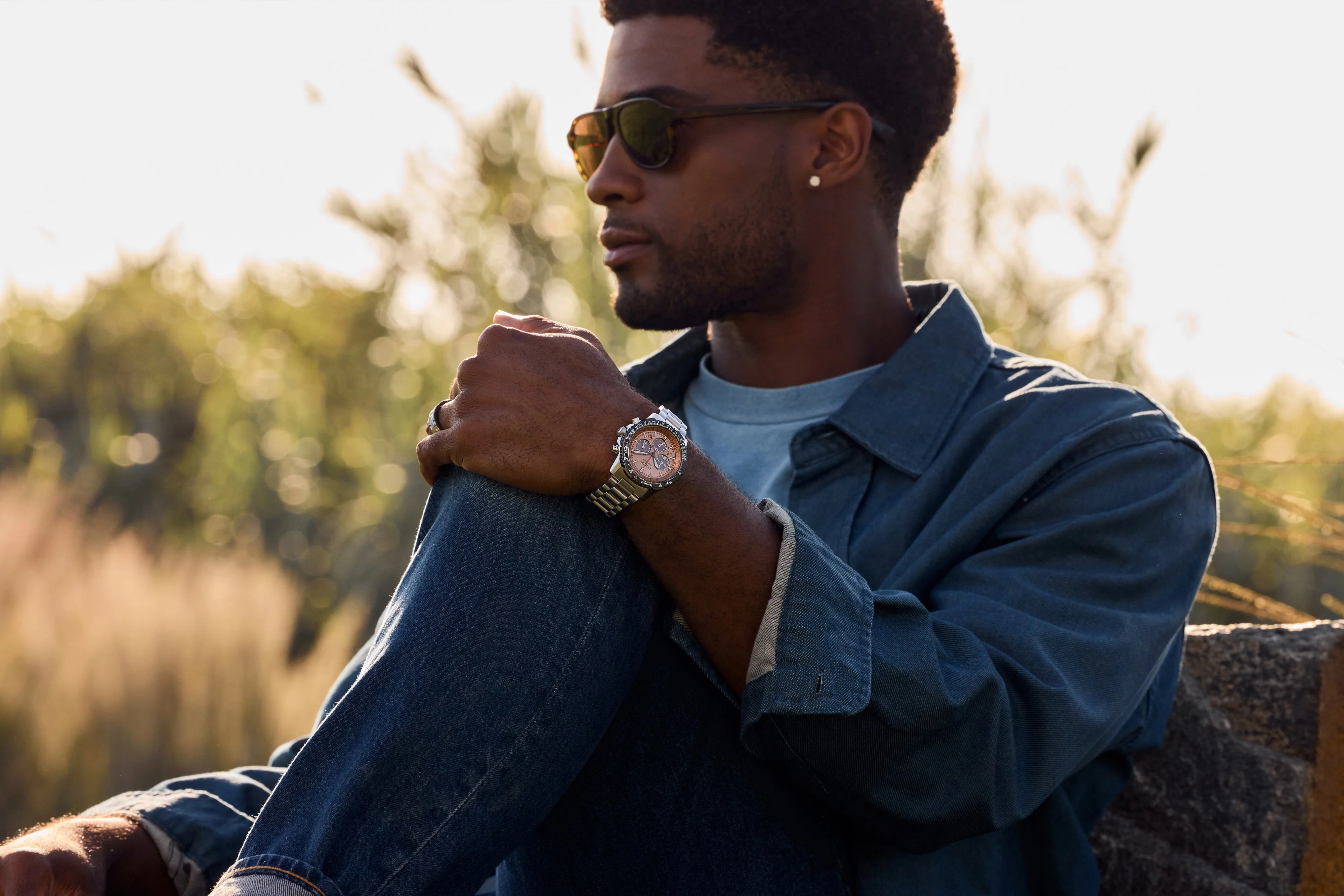 Navihawk | 40mm, Steel, Rose Dial - Image 4