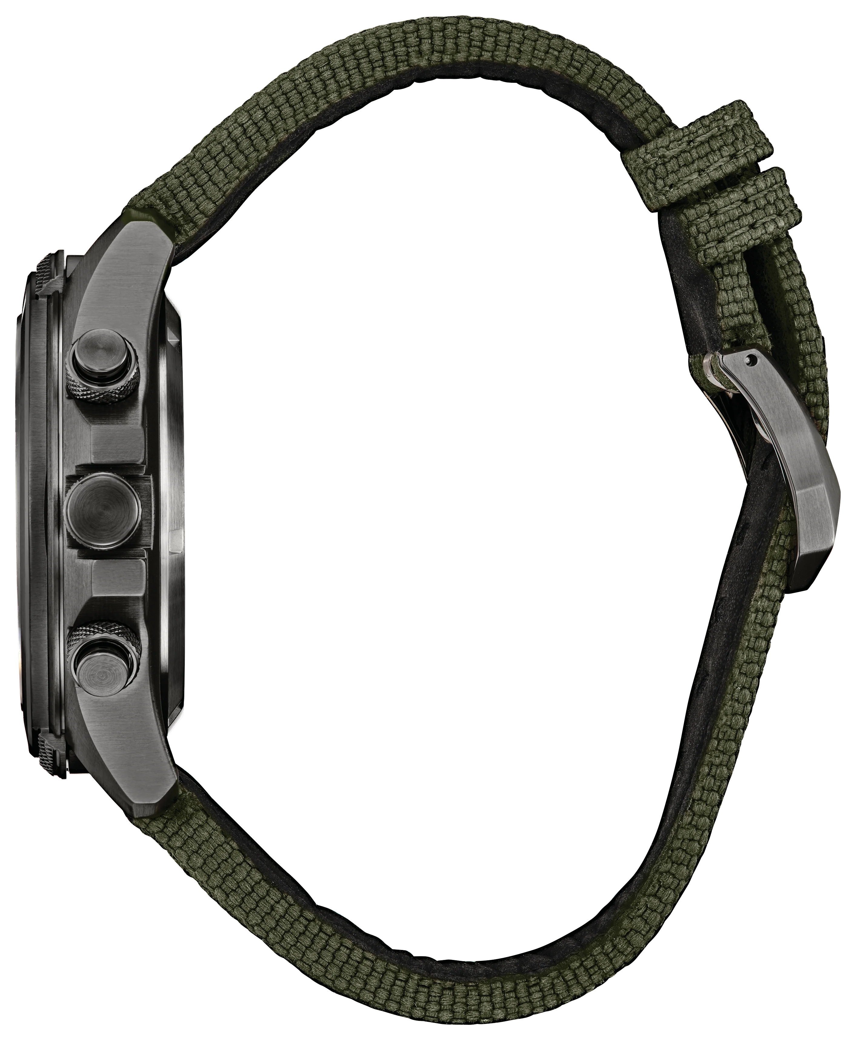 Promaster Land U822 | 44mm, Steel, Nylon, Green Dial - Image 2
