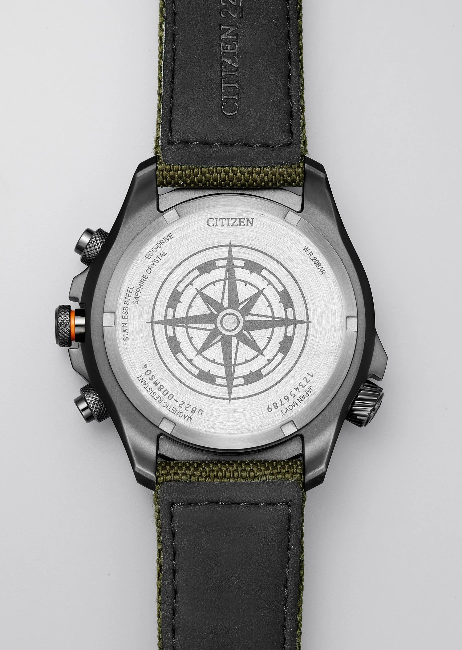 Promaster Land U822 | 44mm, Steel, Nylon, Green Dial - Image 4