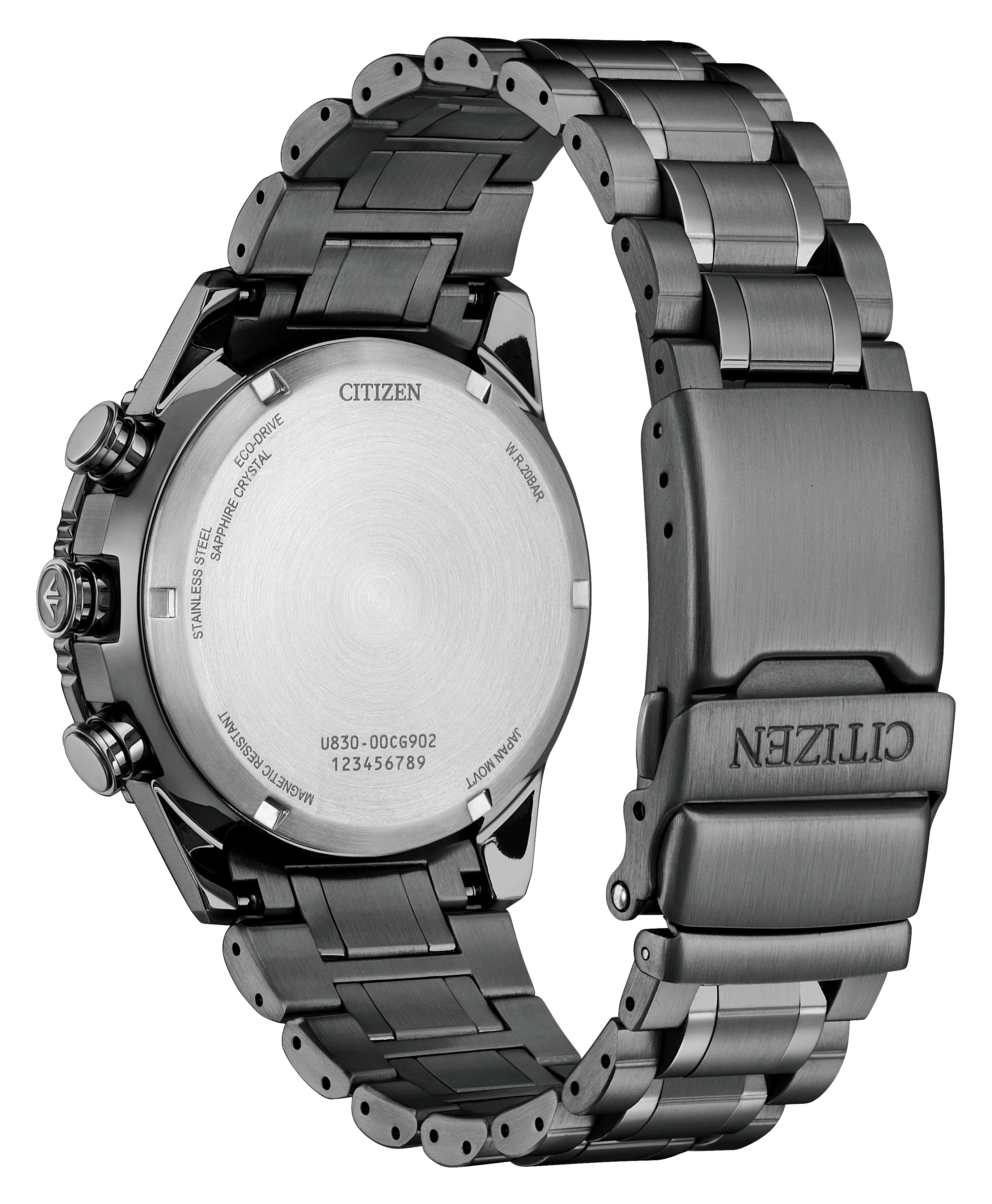 Skyhawk | 43mm, Steel, Two-Tone Steel & PVD Black, Black Dial - Image 3