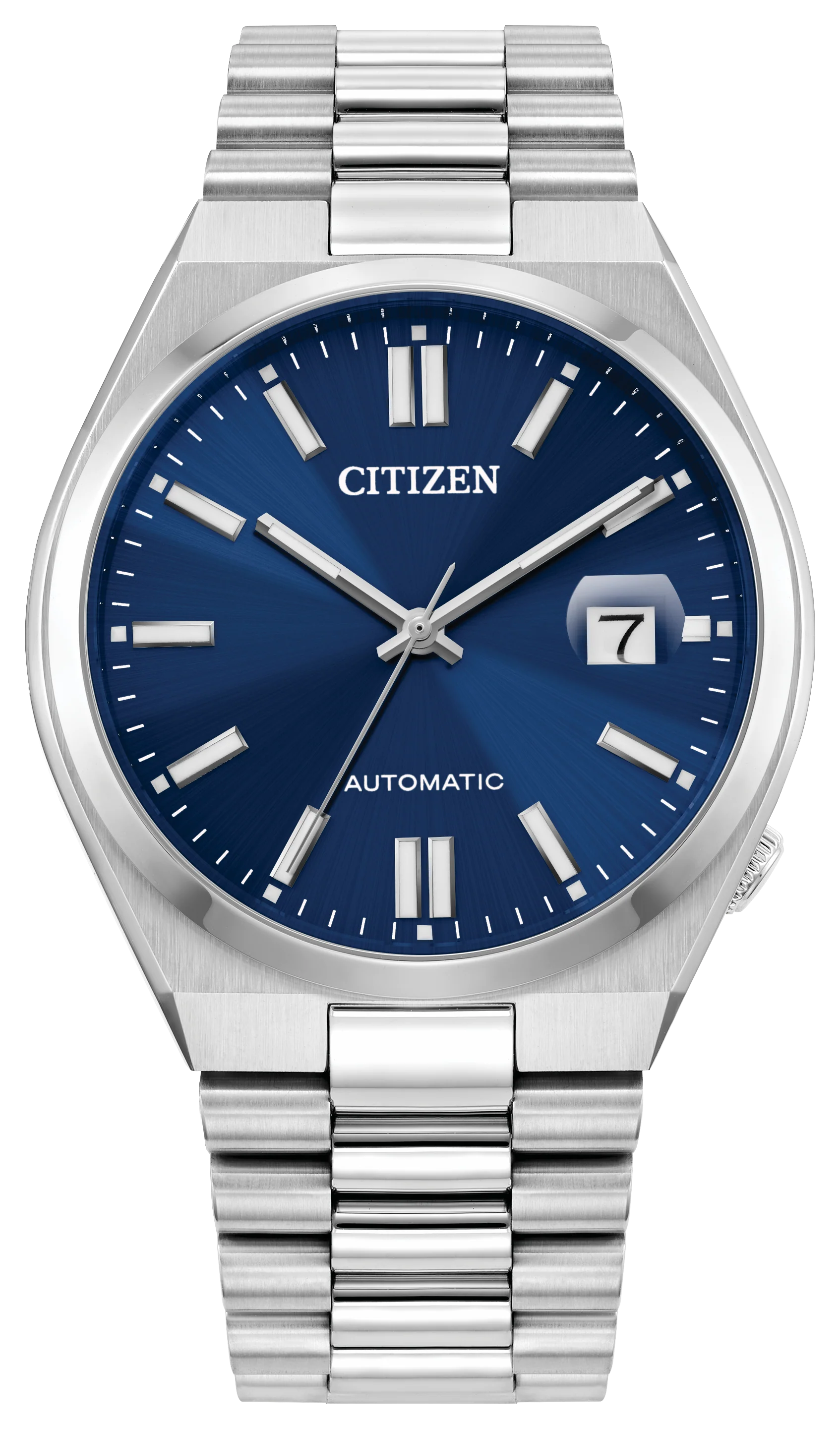 Tsuyosa | 40mm, Steel, Silver-Tone Dial