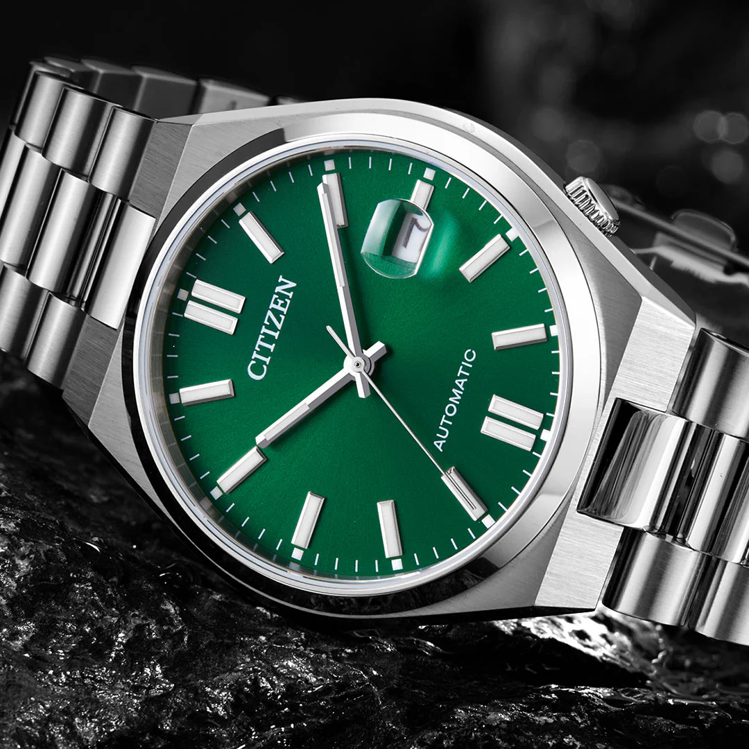 Tsuyosa | 40mm, Steel, Green Dial - Image 6
