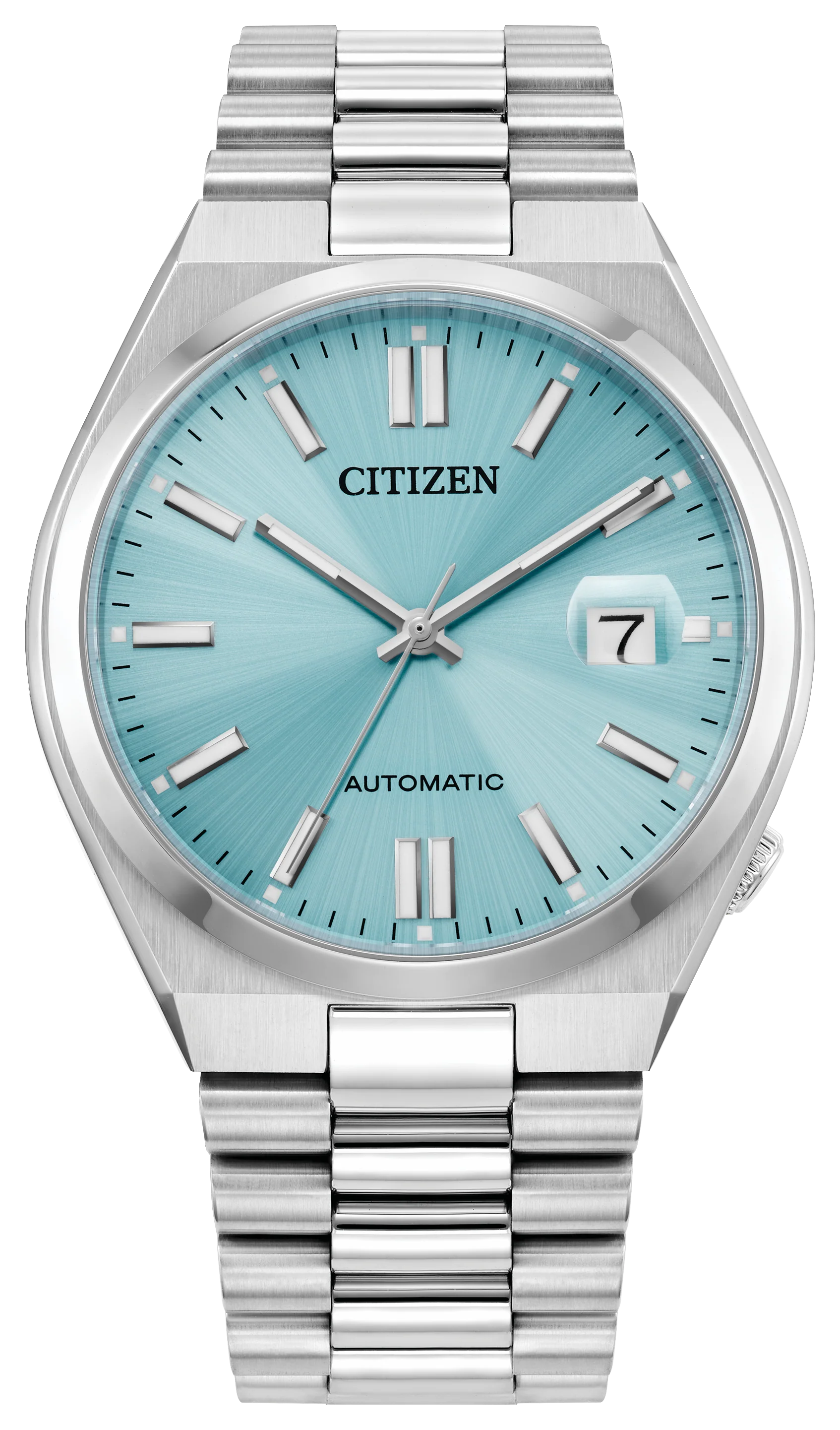 Tsuyosa | 40mm, Steel, Sky Blue Dial