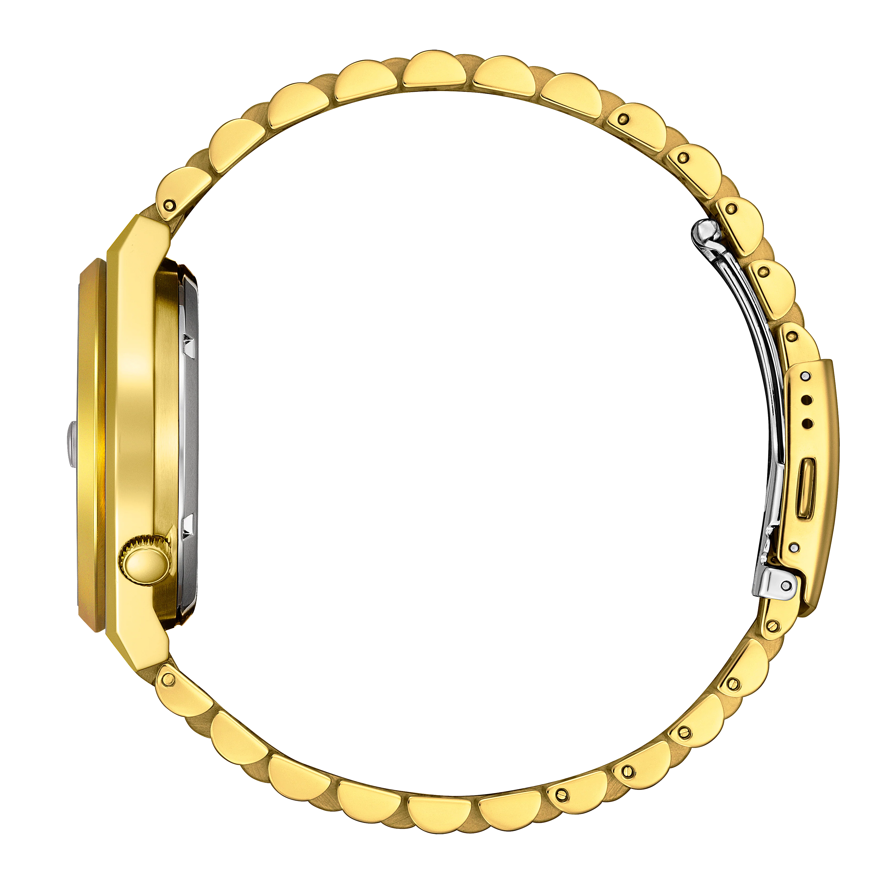 Tsuyosa | 40mm, Steel, Two-Tone Steel & PVD Colour, Green Dial - Image 2