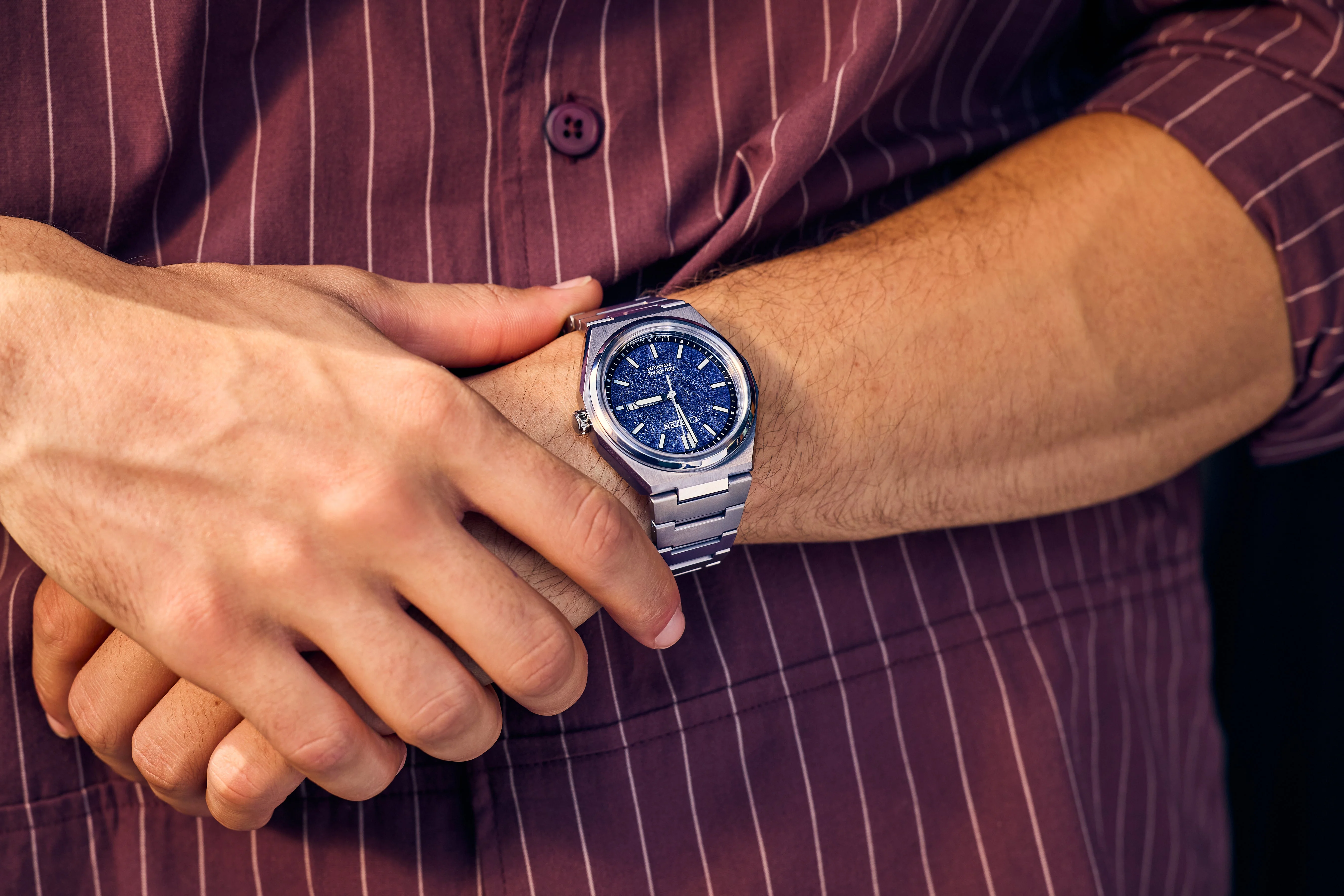 Zenshin | 39mm, Titanium, Blue Dial - Image 4