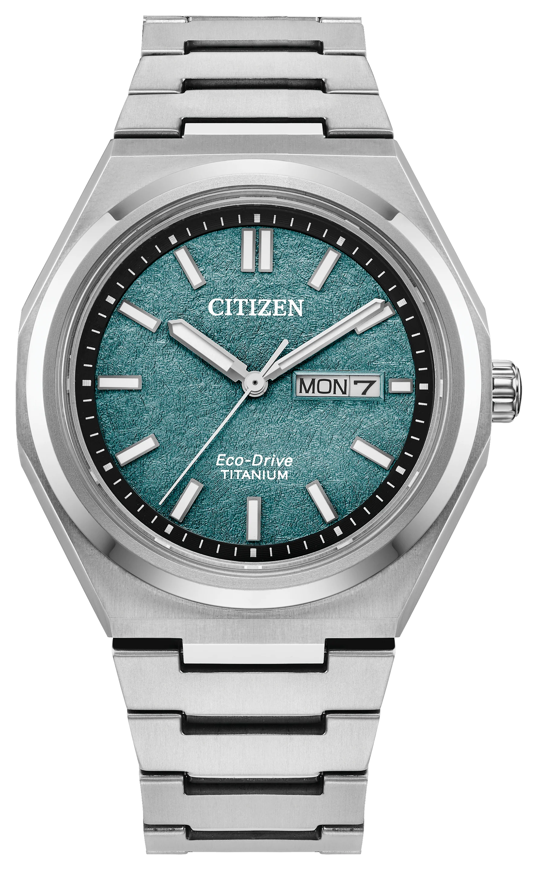 Zenshin | 39mm, Titanium, Green Dial