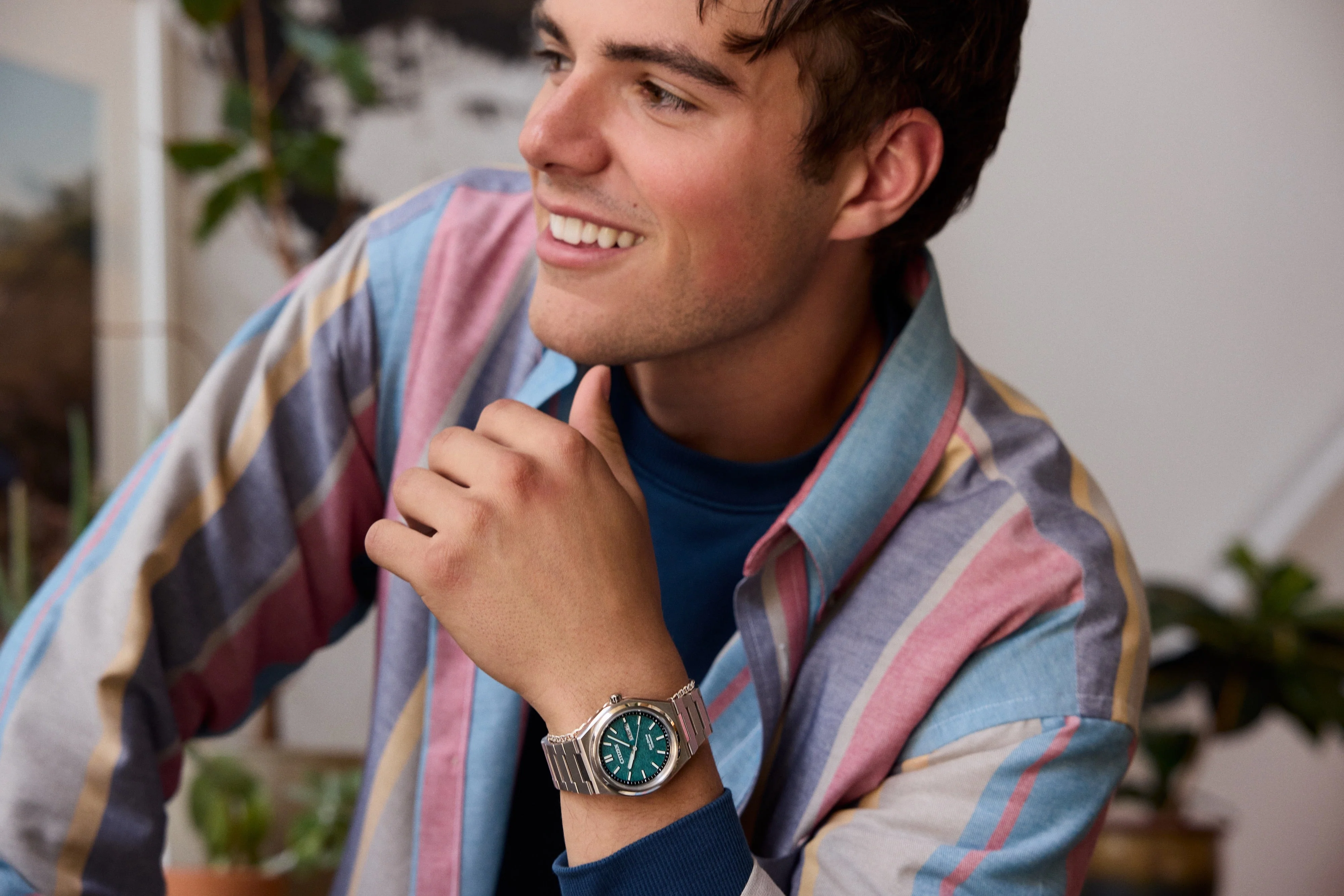 Zenshin | 39mm, Titanium, Green Dial - Image 4