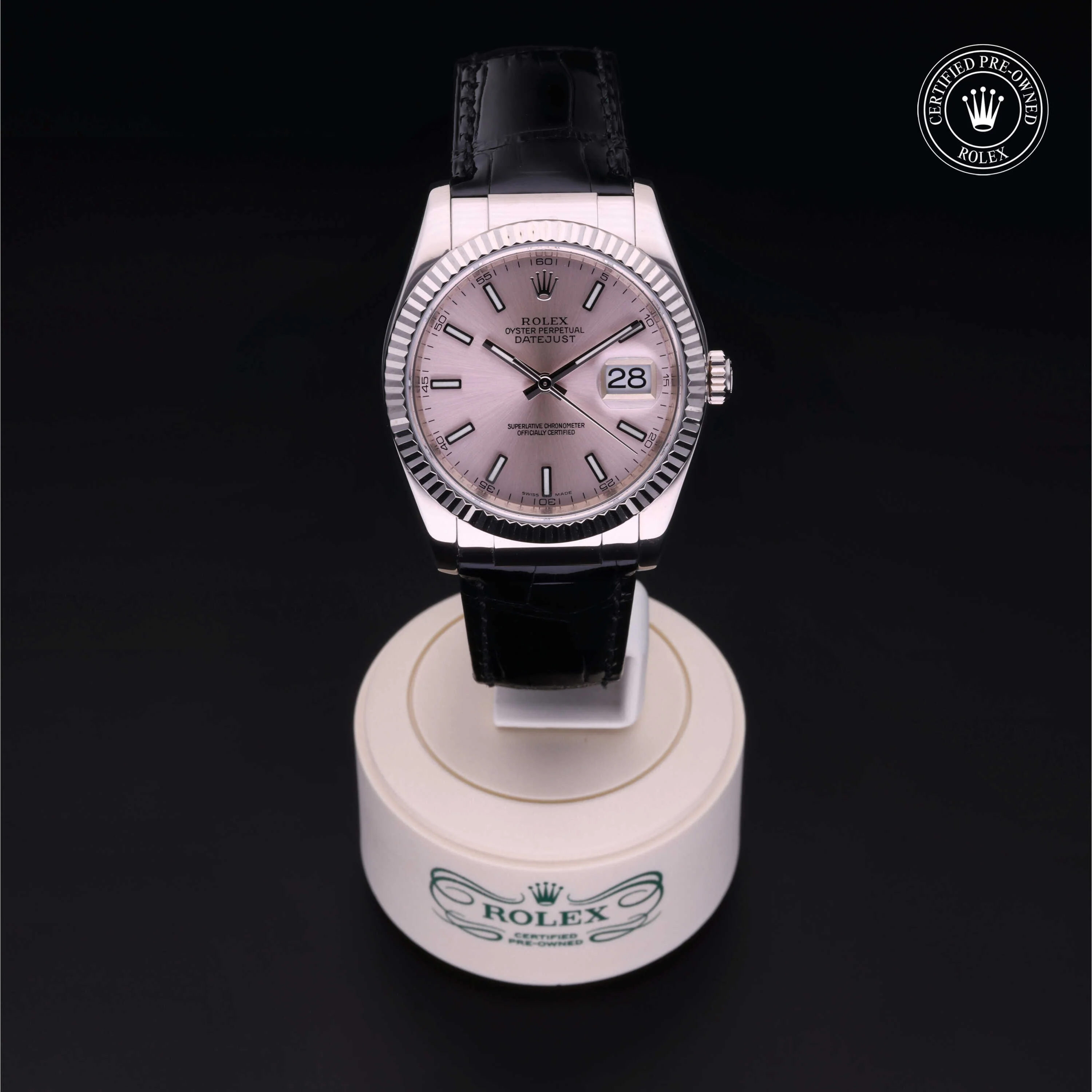 Datejust 36 | 36mm, 18K White Gold, Ref. M116139 - Image 3