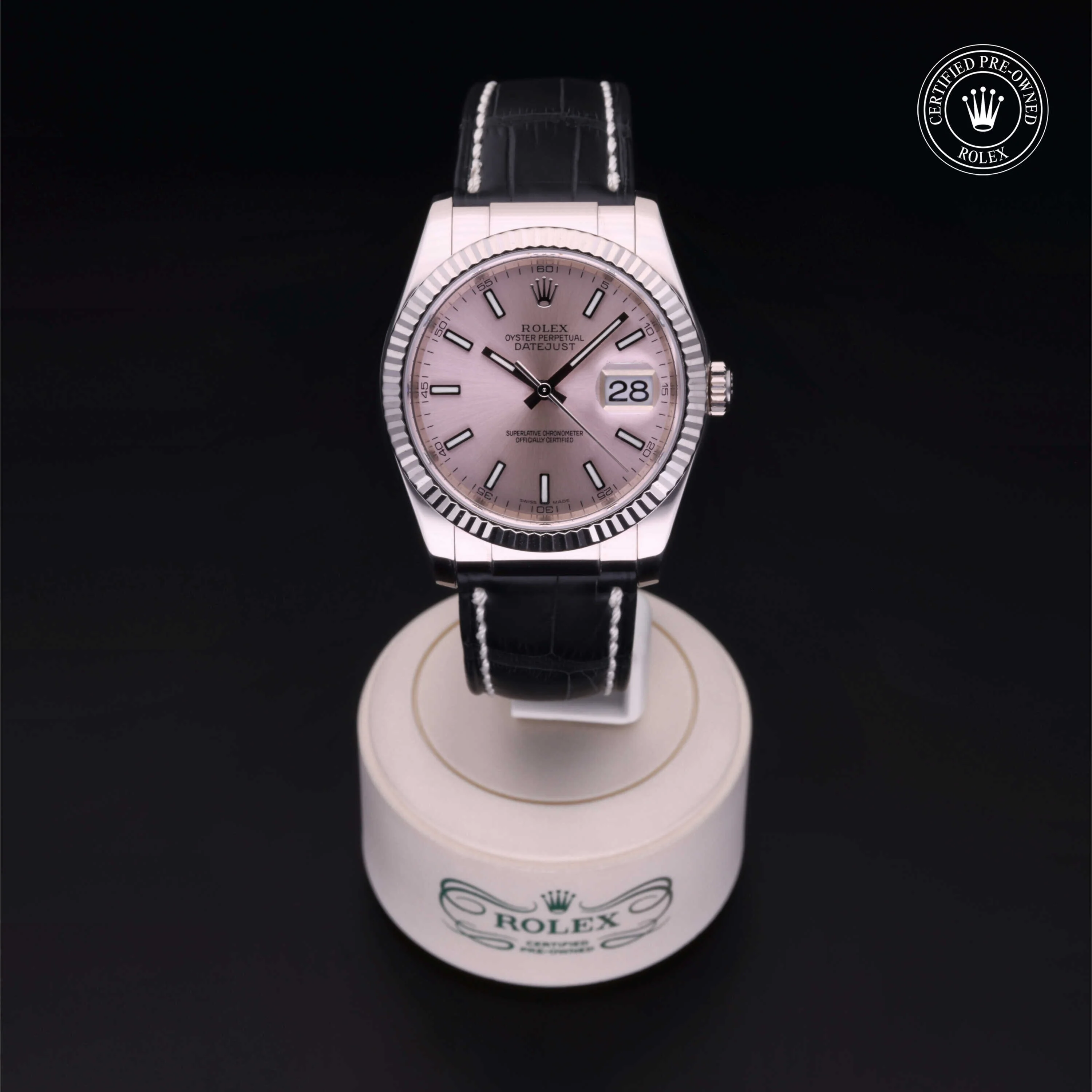 Datejust 36 | 36mm, 18K White Gold, Ref. M116139 - Image 3