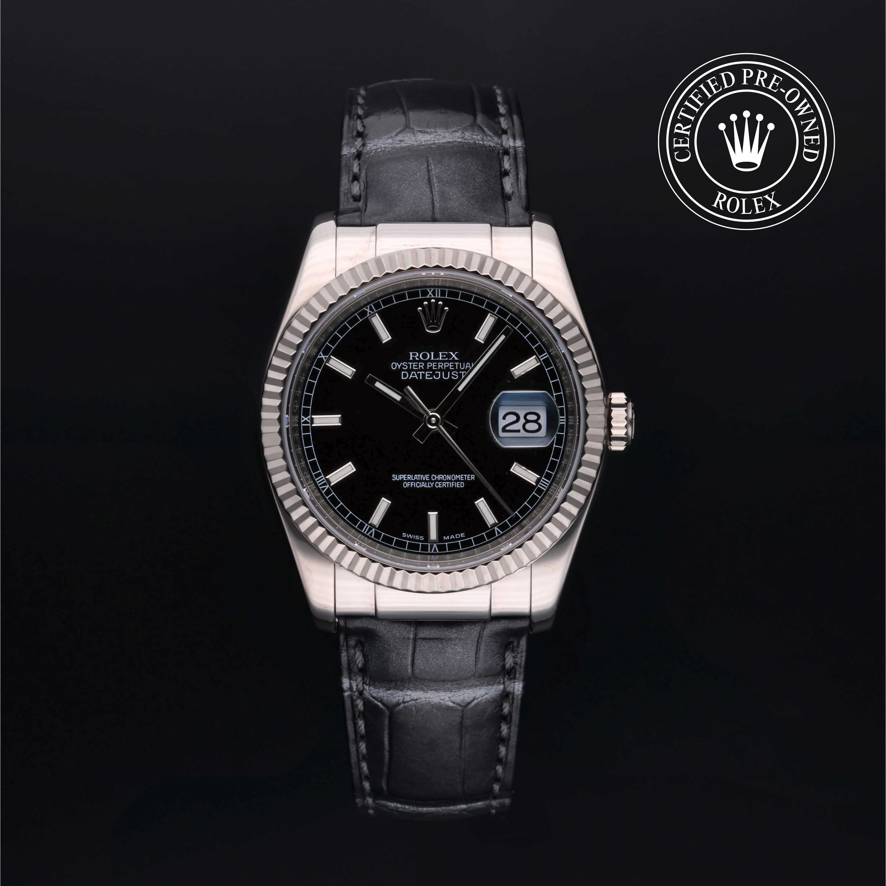 Datejust 36 | 36mm, 18K White Gold, Ref. M116139 - Image 2