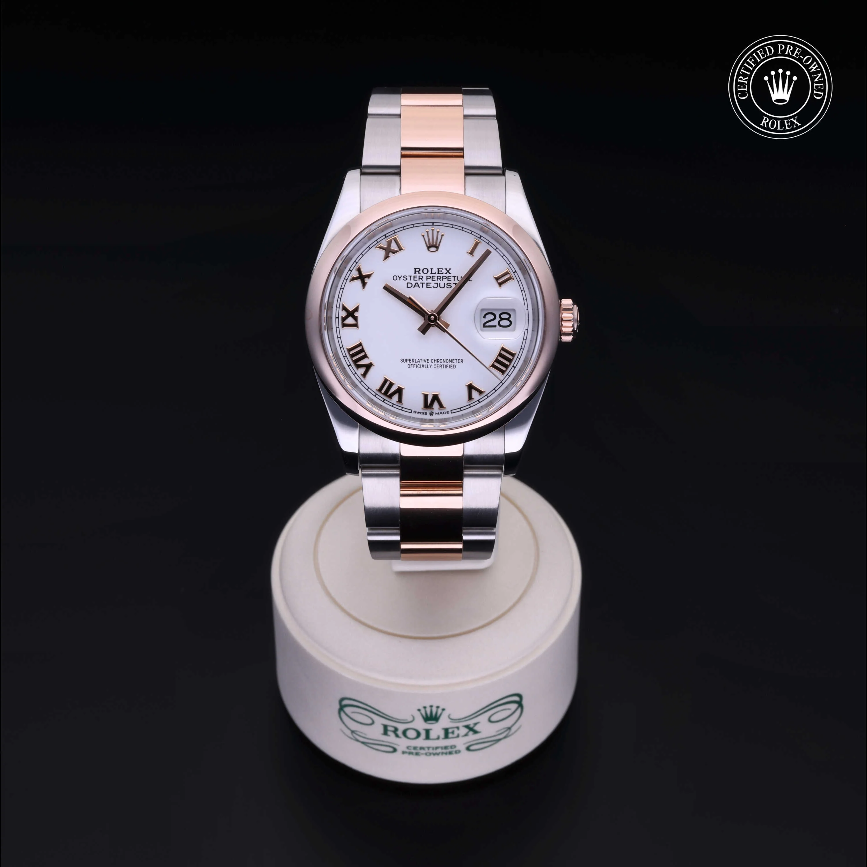 Datejust 36 | 36mm, Two-Tone Steel & 18K Rose Gold, Ref. M126201 - Image 3