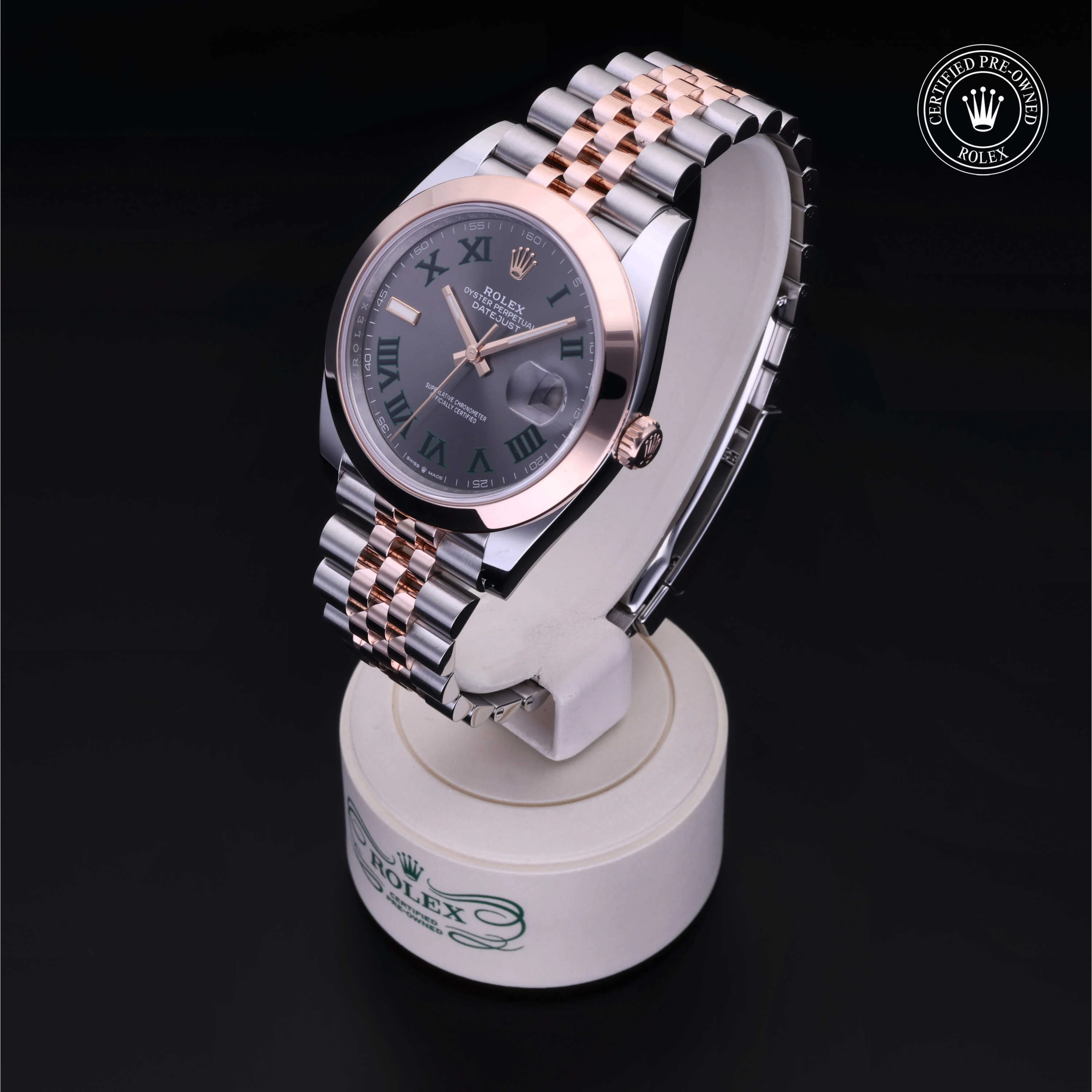 Datejust 41 | 41mm, Two-Tone Steel & 18K Rose Gold, Ref. M126301 - Image 4