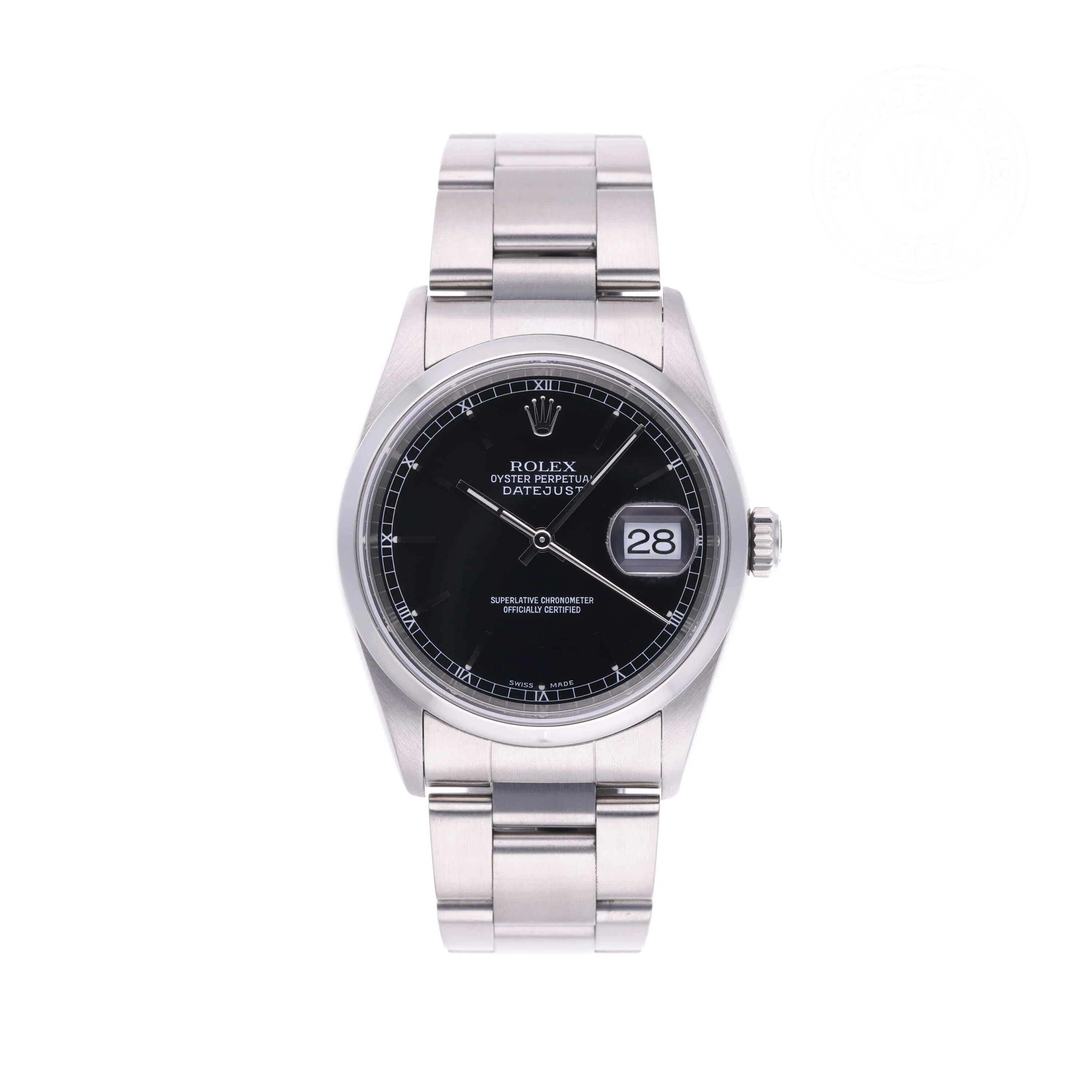 Datejust 36 | 36mm, Steel, Ref. M16200