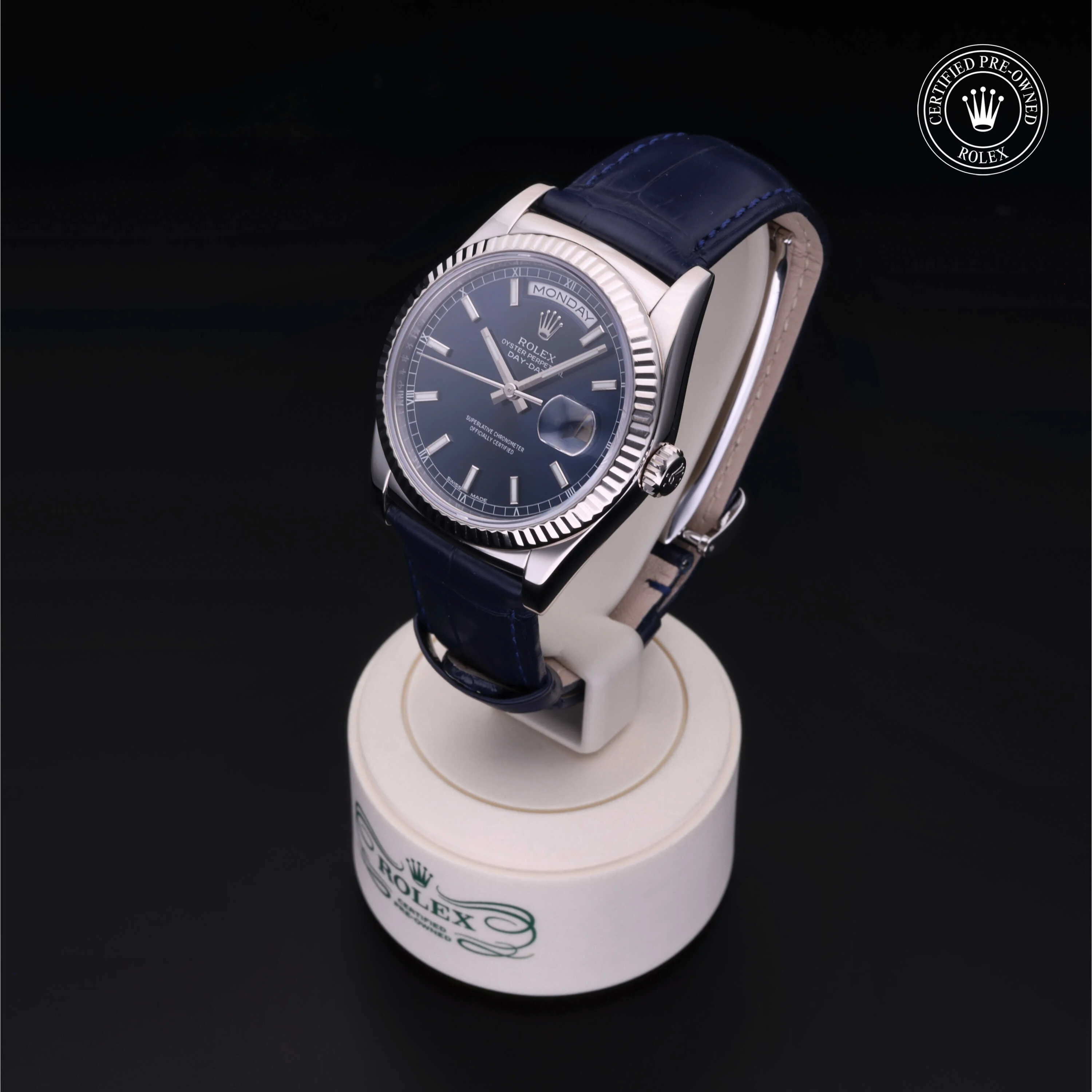 Day-Date 36 | 36mm, 18K White Gold, Ref. M118139 - Image 4