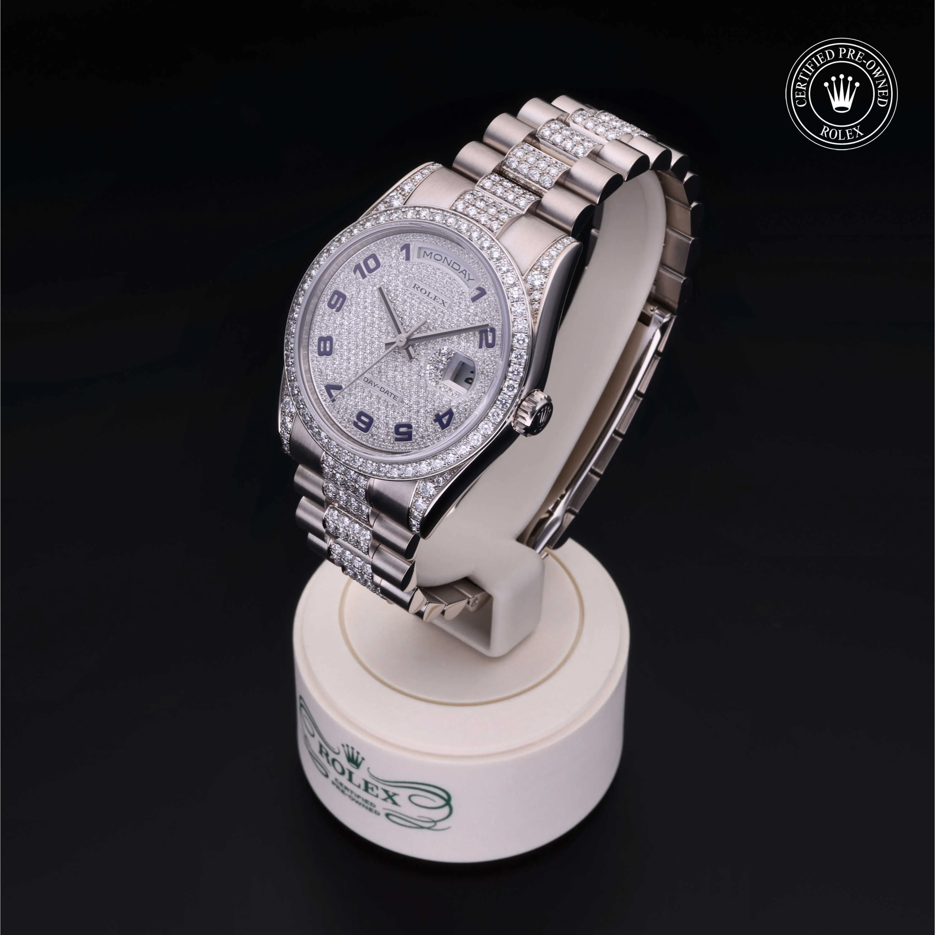 Day-Date 36 | 36mm, 18K White Gold, Ref. M118389 - Image 4