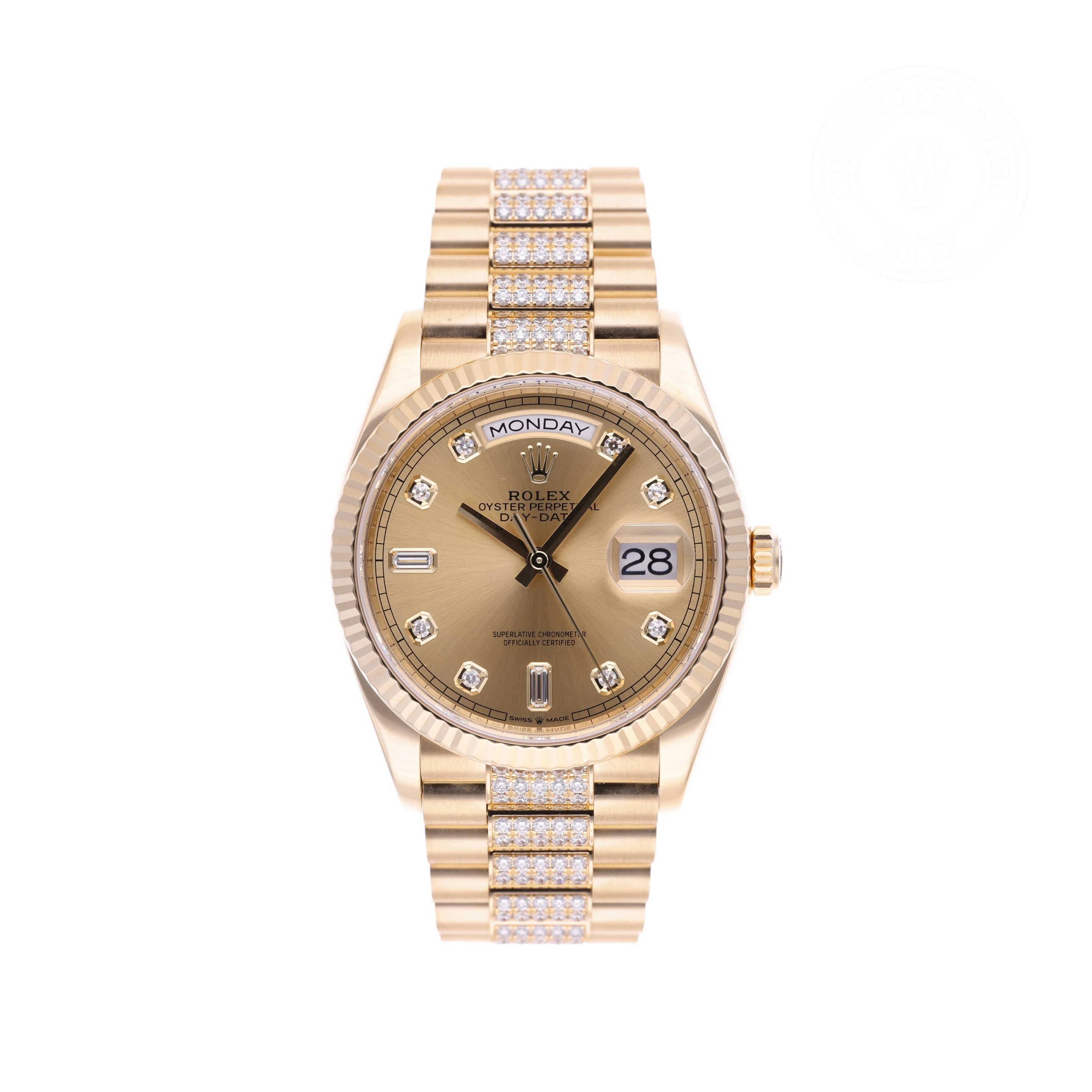 Day-Date 36 | 36mm, 18K Yellow Gold, Ref. M128238