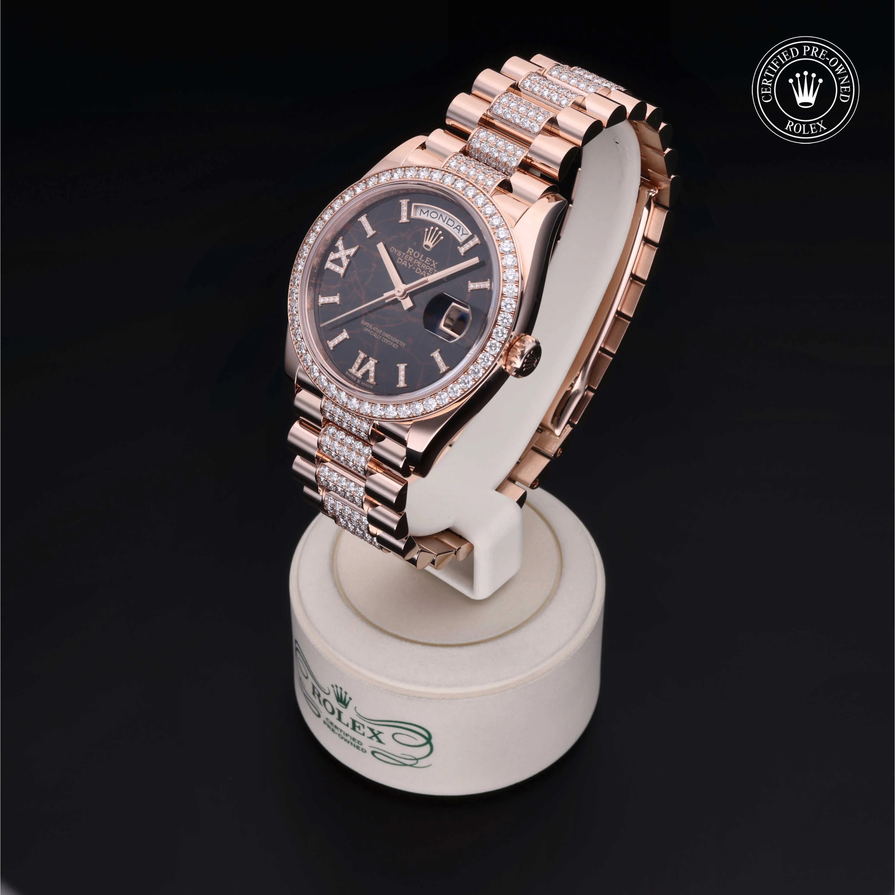 Day-Date 36 | 36mm, 18K Rose Gold, Ref. M128345RBR - Image 4