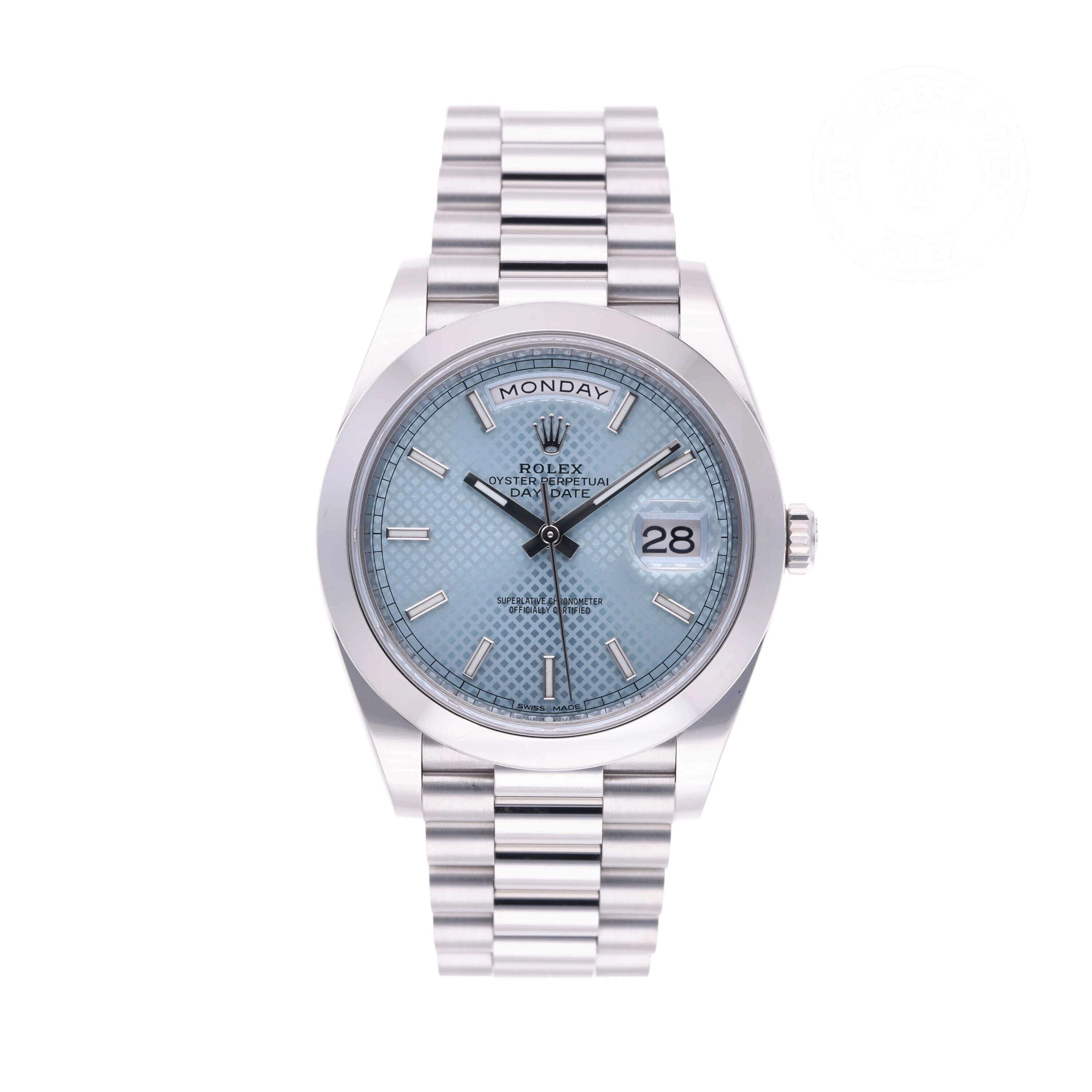 Day-Date 40 | 40mm, Platinum, Ref. M228206