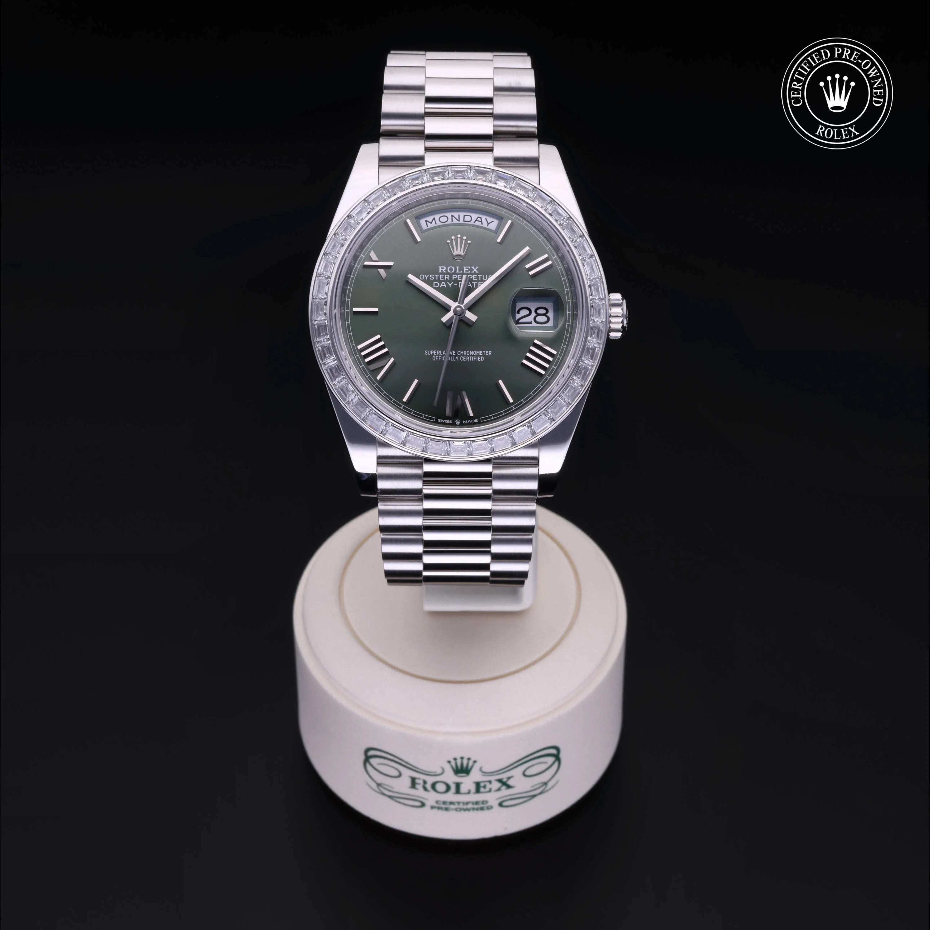 Day-Date 40 | 40mm, Platinum, Ref. M228396TBR - Image 3