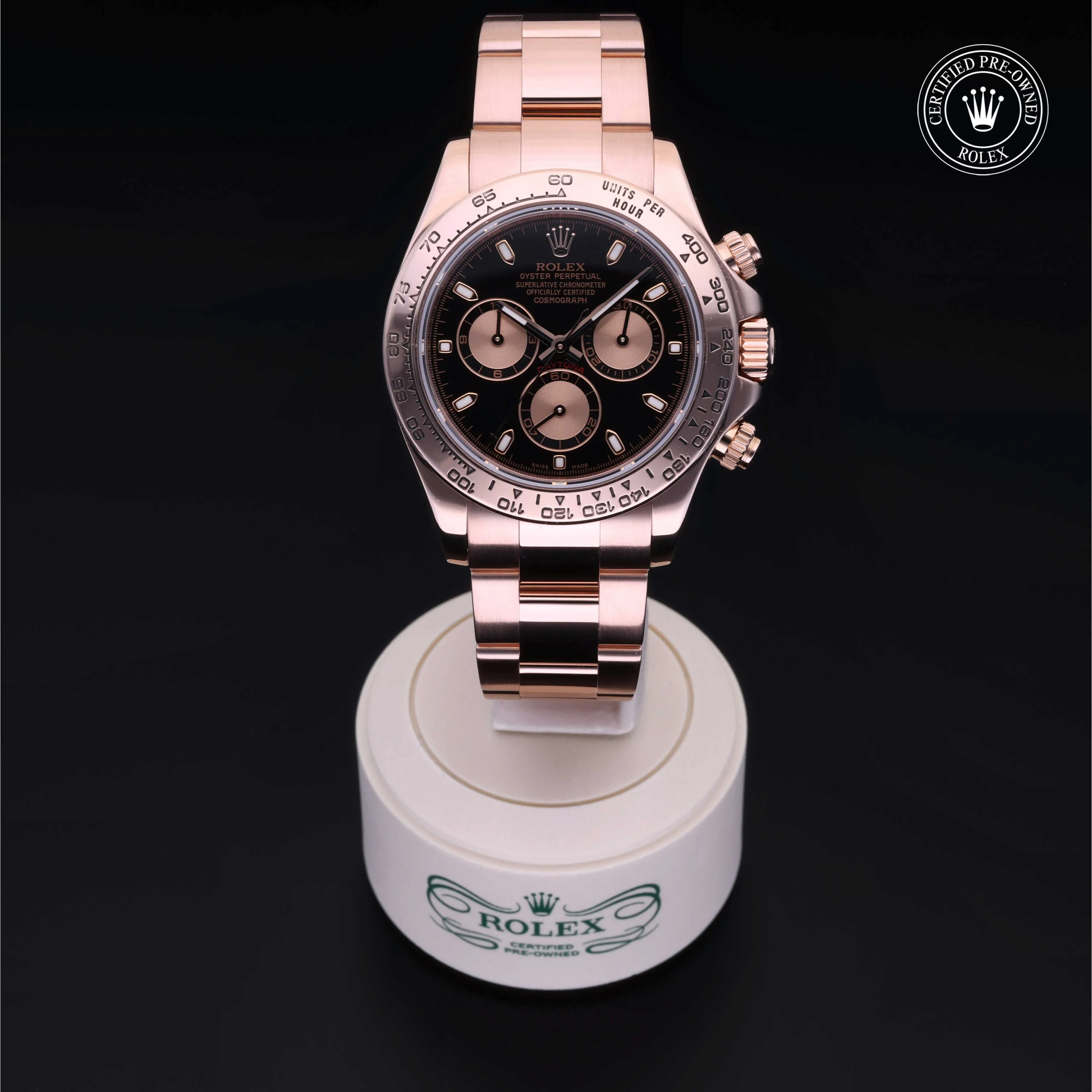 Cosmograph Daytona | 40mm, 18K Rose Gold, Ref. M116505 - Image 3